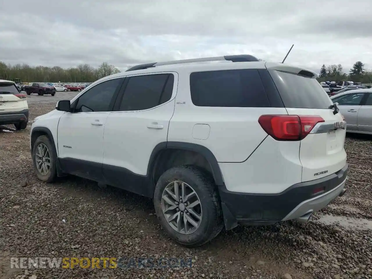 2 Photograph of a damaged car 1GKKNSLS9KZ240024 GMC ACADIA 2019
