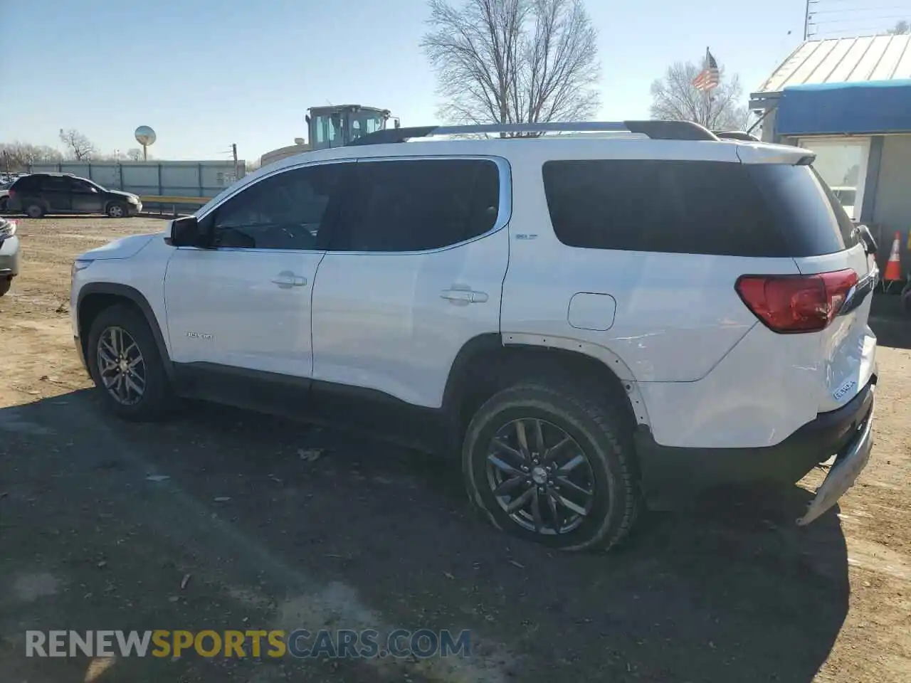 2 Photograph of a damaged car 1GKKNULS0KZ272131 GMC ACADIA 2019