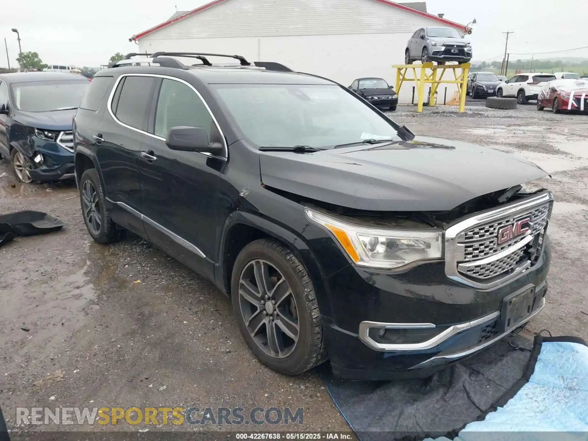 1 Photograph of a damaged car 1GKKNXLSXKZ100397 GMC ACADIA 2019