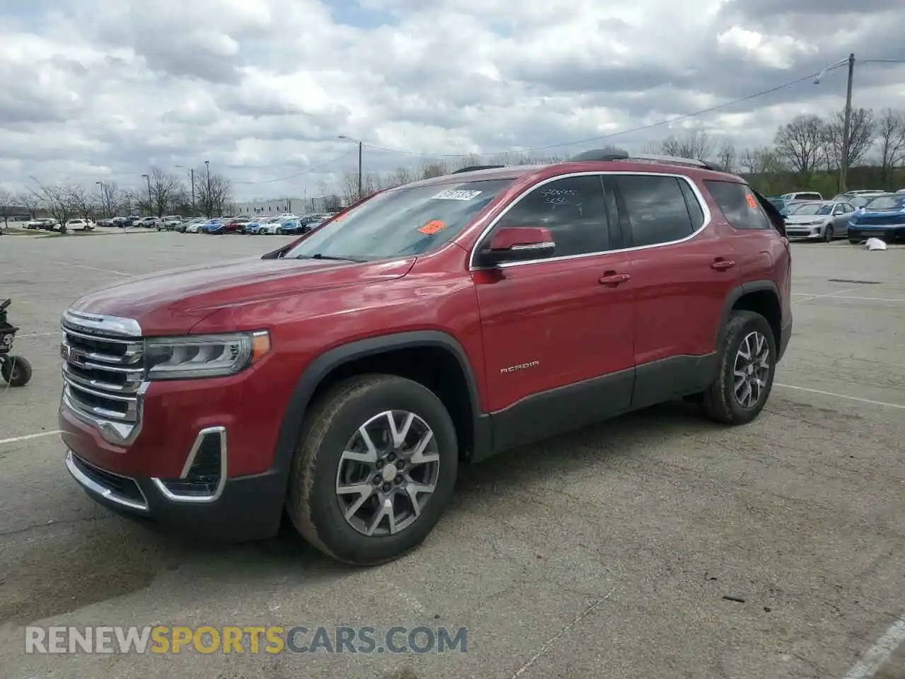1 Photograph of a damaged car 1GKKNKLS3LZ200863 GMC ACADIA 2020