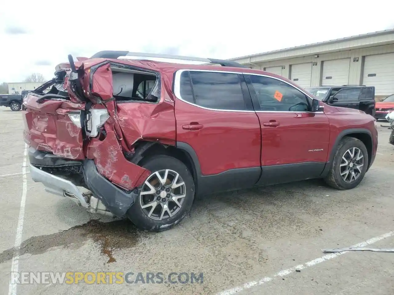 3 Photograph of a damaged car 1GKKNKLS3LZ200863 GMC ACADIA 2020