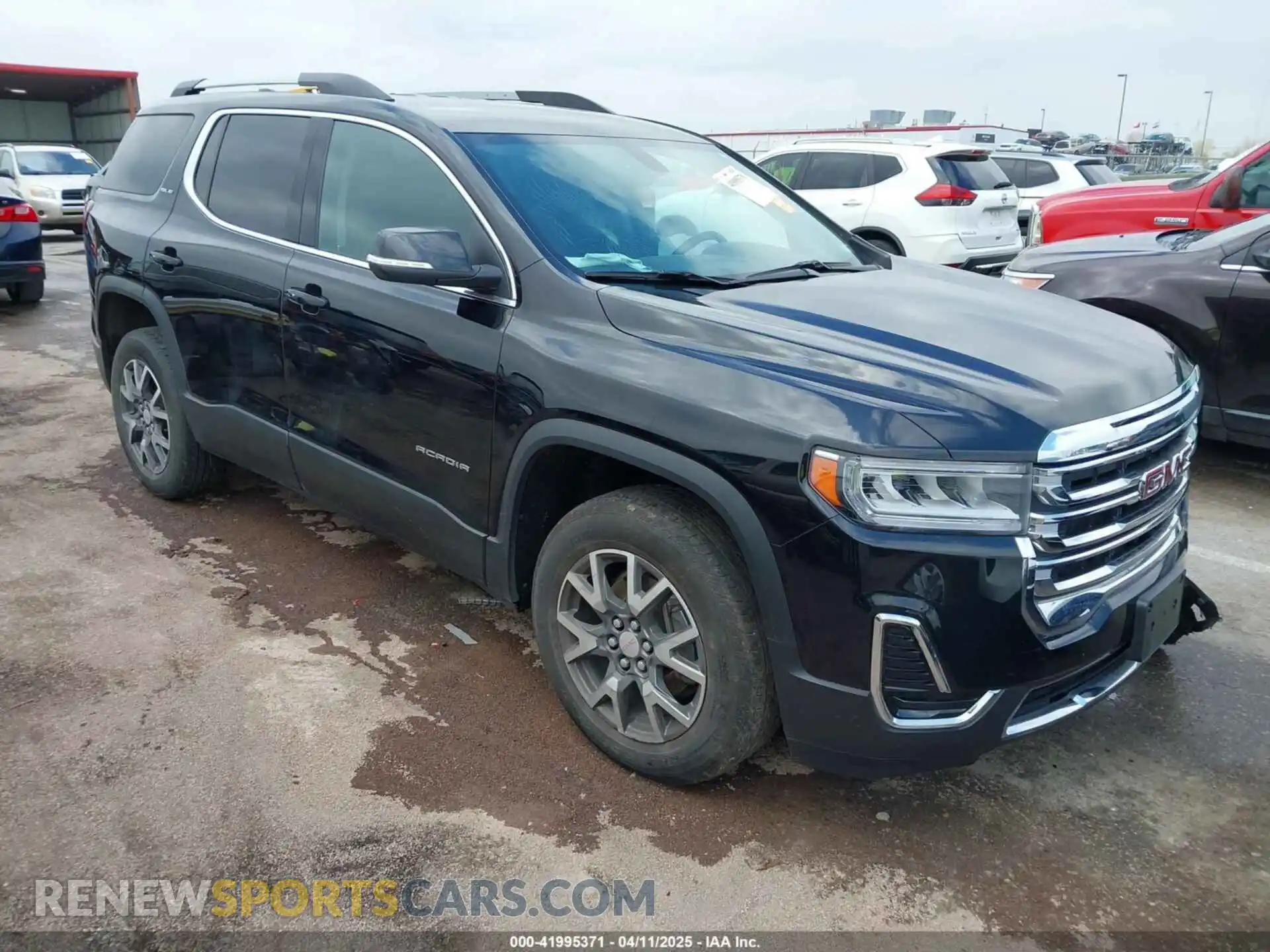 1 Photograph of a damaged car 1GKKNKLS6LZ220475 GMC ACADIA 2020
