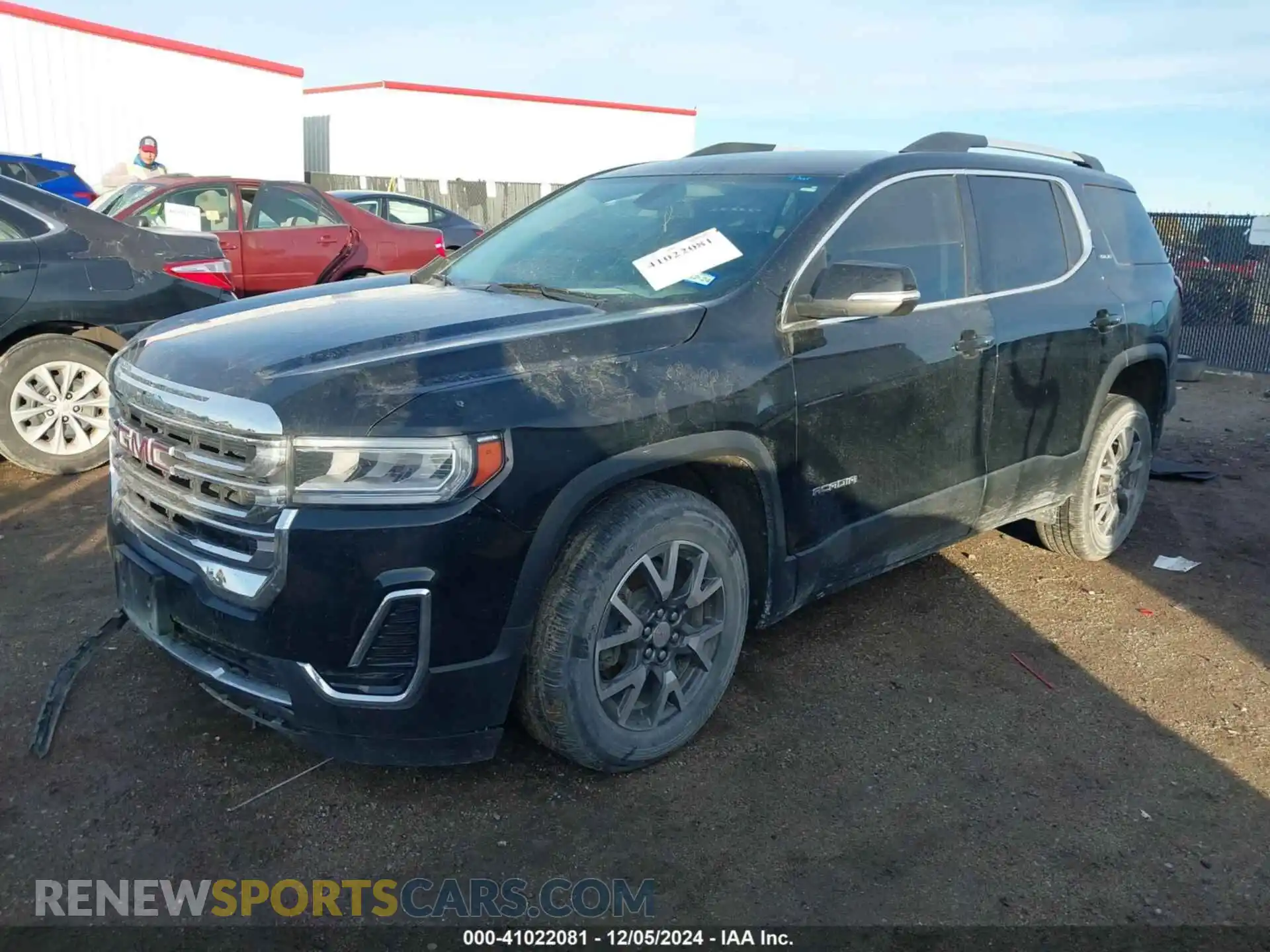 2 Photograph of a damaged car 1GKKNKLS9LZ167738 GMC ACADIA 2020