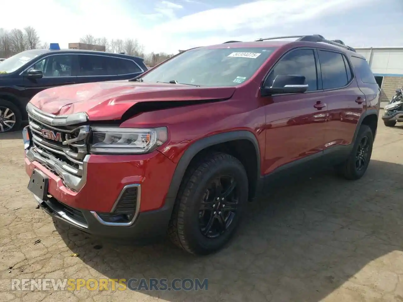 1 Photograph of a damaged car 1GKKNLLS8LZ159300 GMC ACADIA 2020