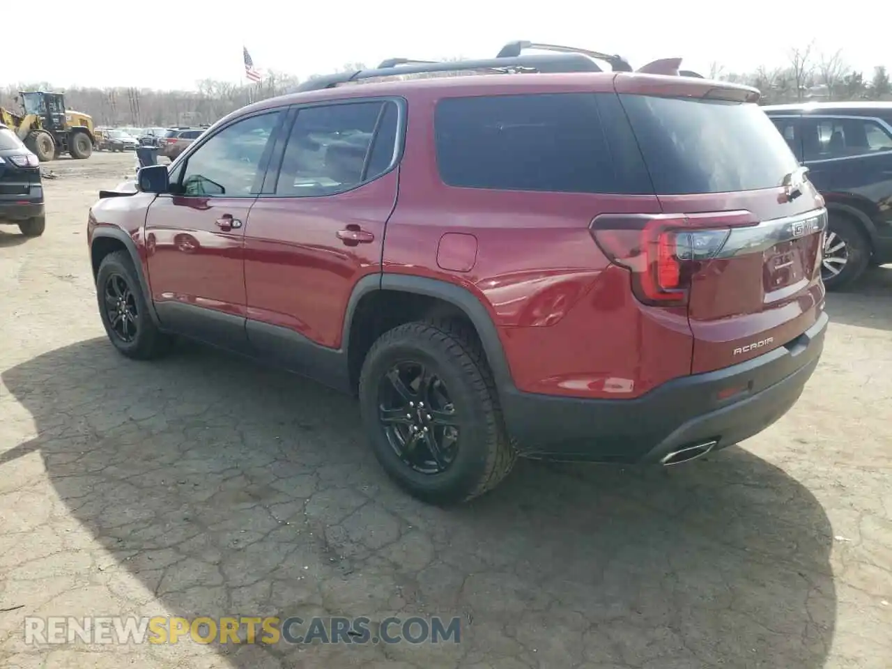 2 Photograph of a damaged car 1GKKNLLS8LZ159300 GMC ACADIA 2020