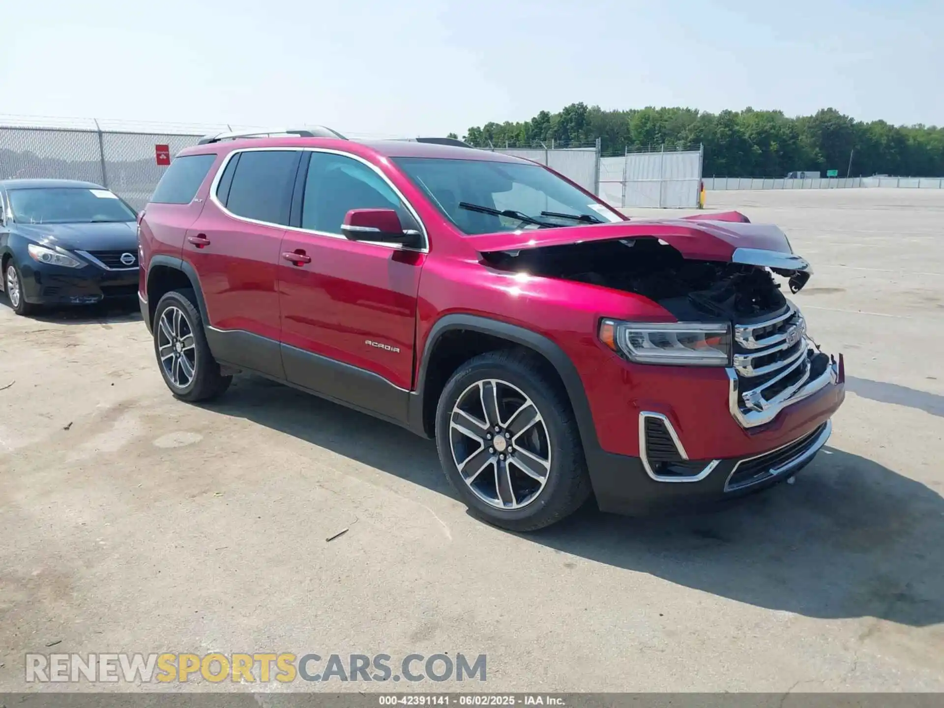 1 Photograph of a damaged car 1GKKNML43LZ200407 GMC ACADIA 2020