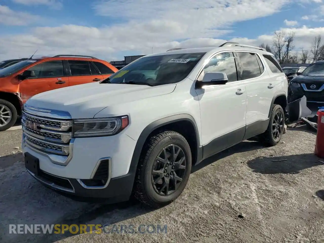 1 Photograph of a damaged car 1GKKNML45LZ168723 GMC ACADIA 2020