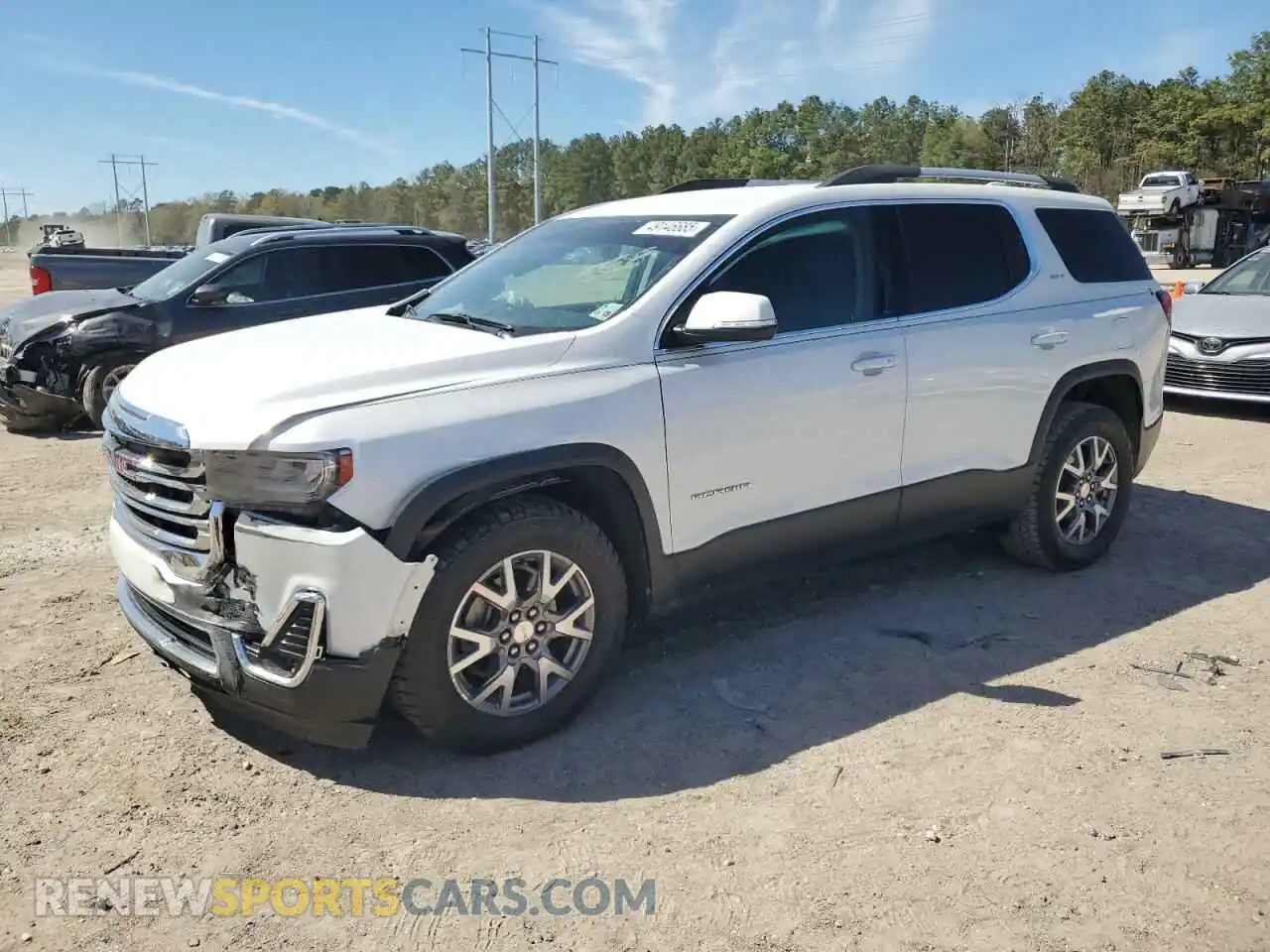 1 Photograph of a damaged car 1GKKNMLS0LZ193009 GMC ACADIA 2020