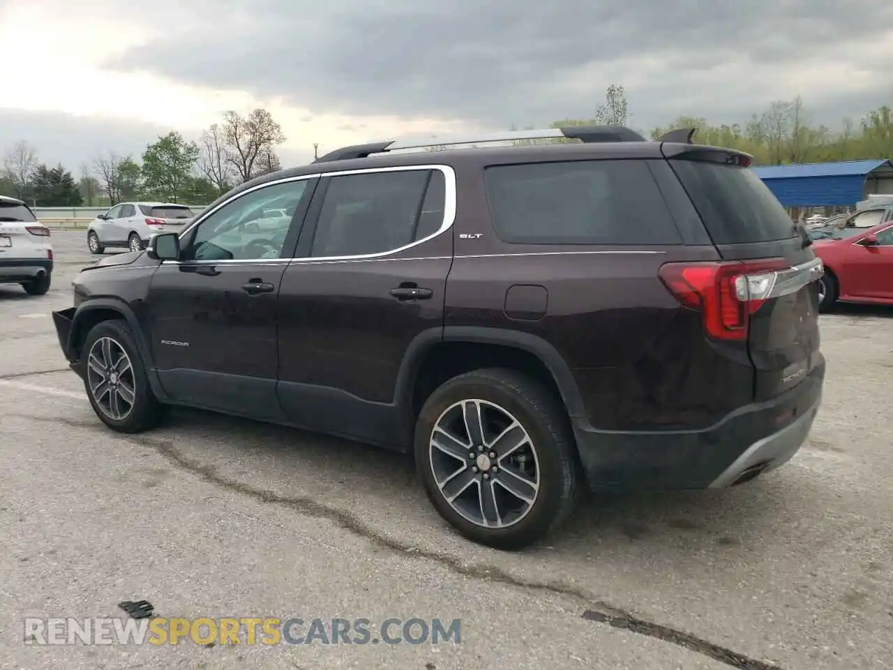 2 Фотография поврежденного автомобиля 1GKKNMLSXLZ169445 GMC ACADIA 2020