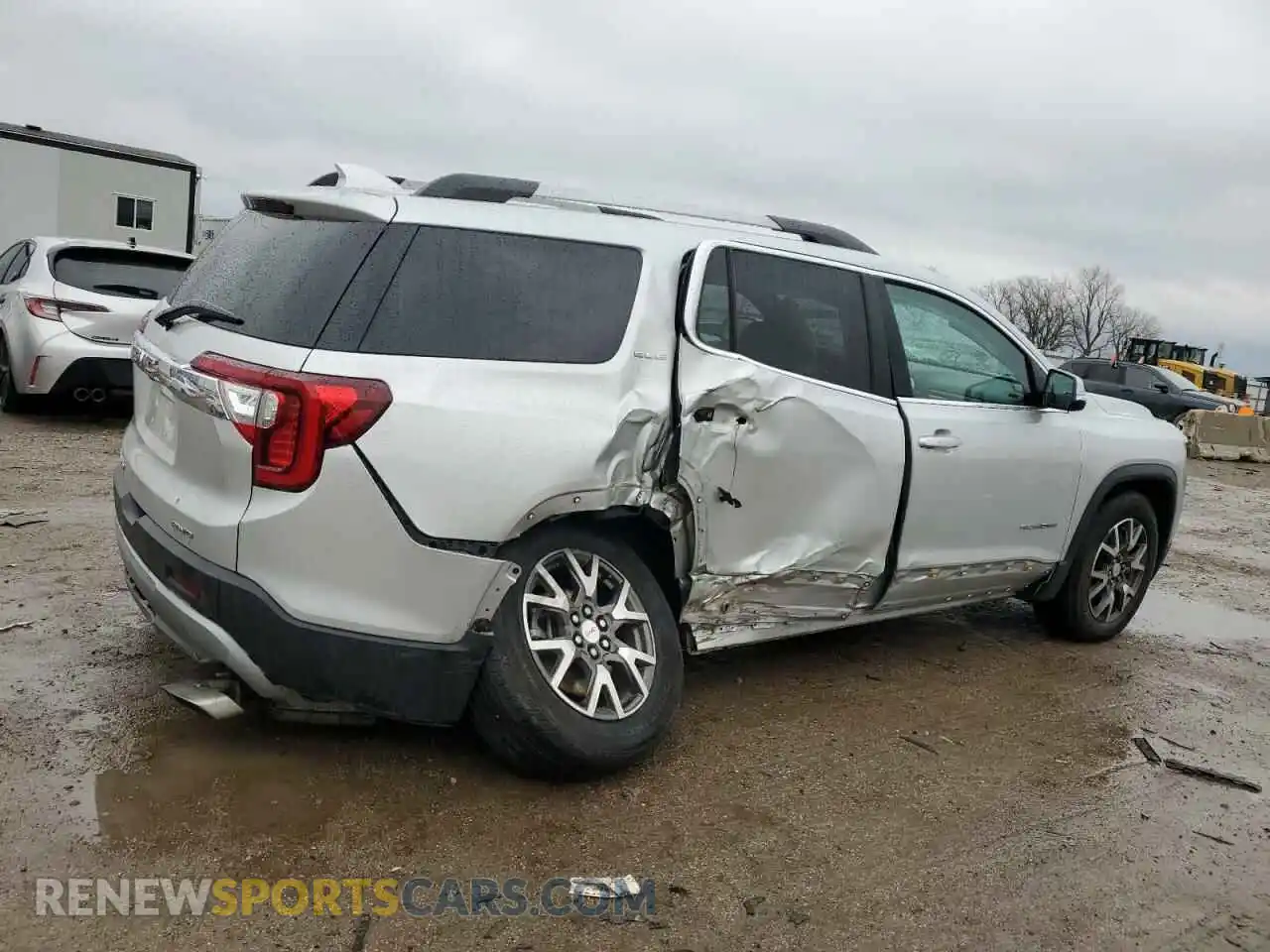 3 Фотография поврежденного автомобиля 1GKKNRLS2LZ112122 GMC ACADIA 2020