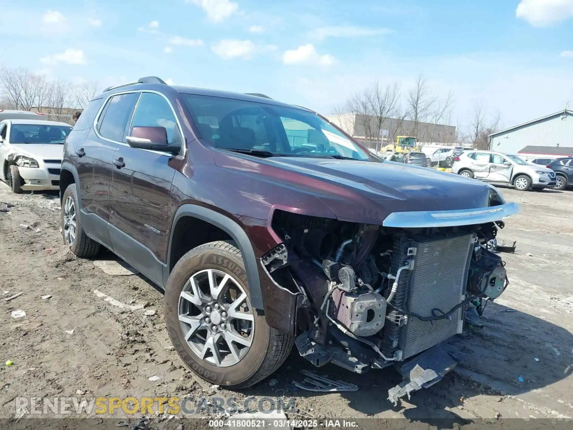 1 fotografías del automóvil dañado 1GKKNRLS2LZ211202 GMC ACADIA 2020