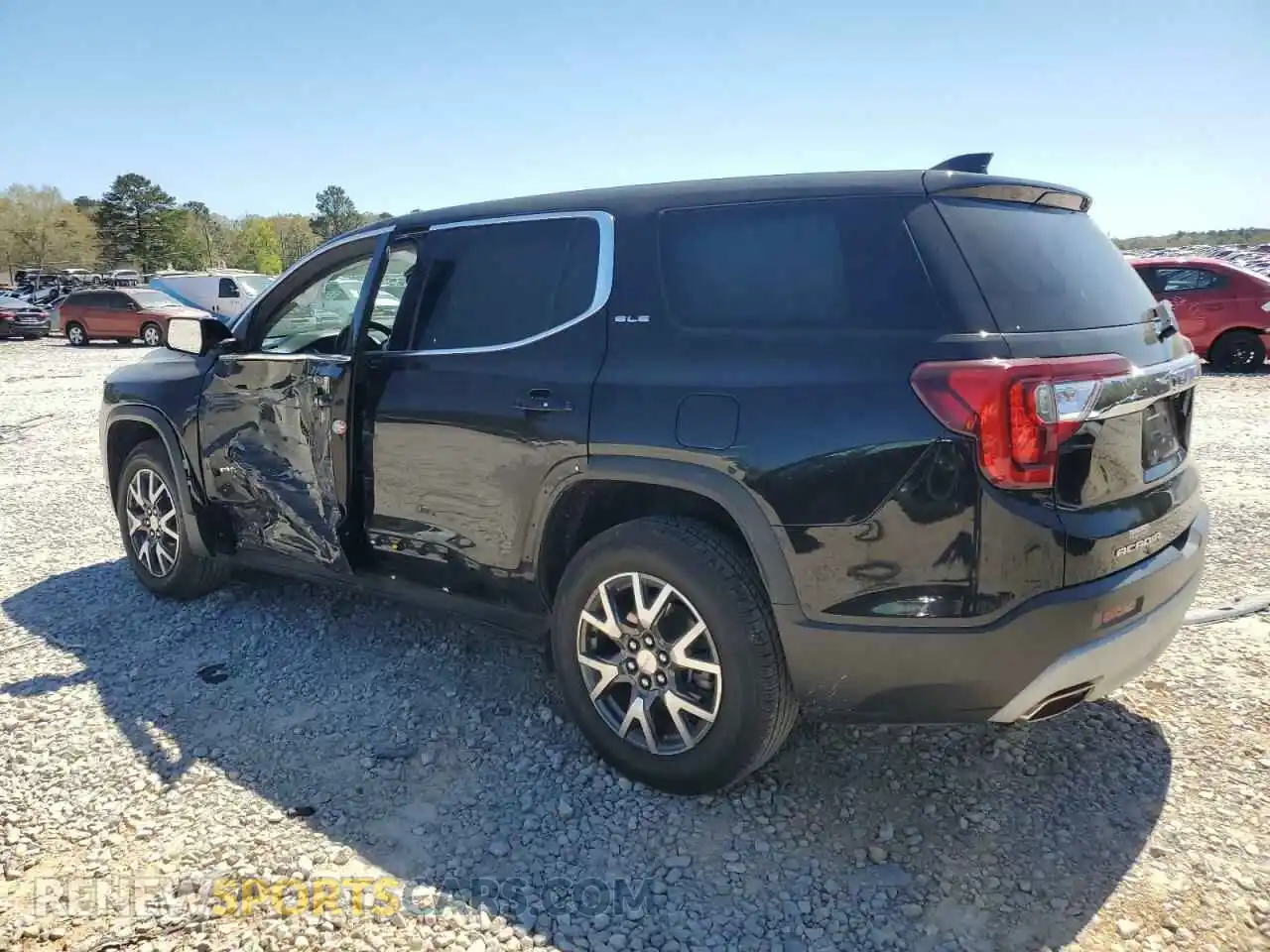 2 Photograph of a damaged car 1GKKNRLS7LZ214483 GMC ACADIA 2020