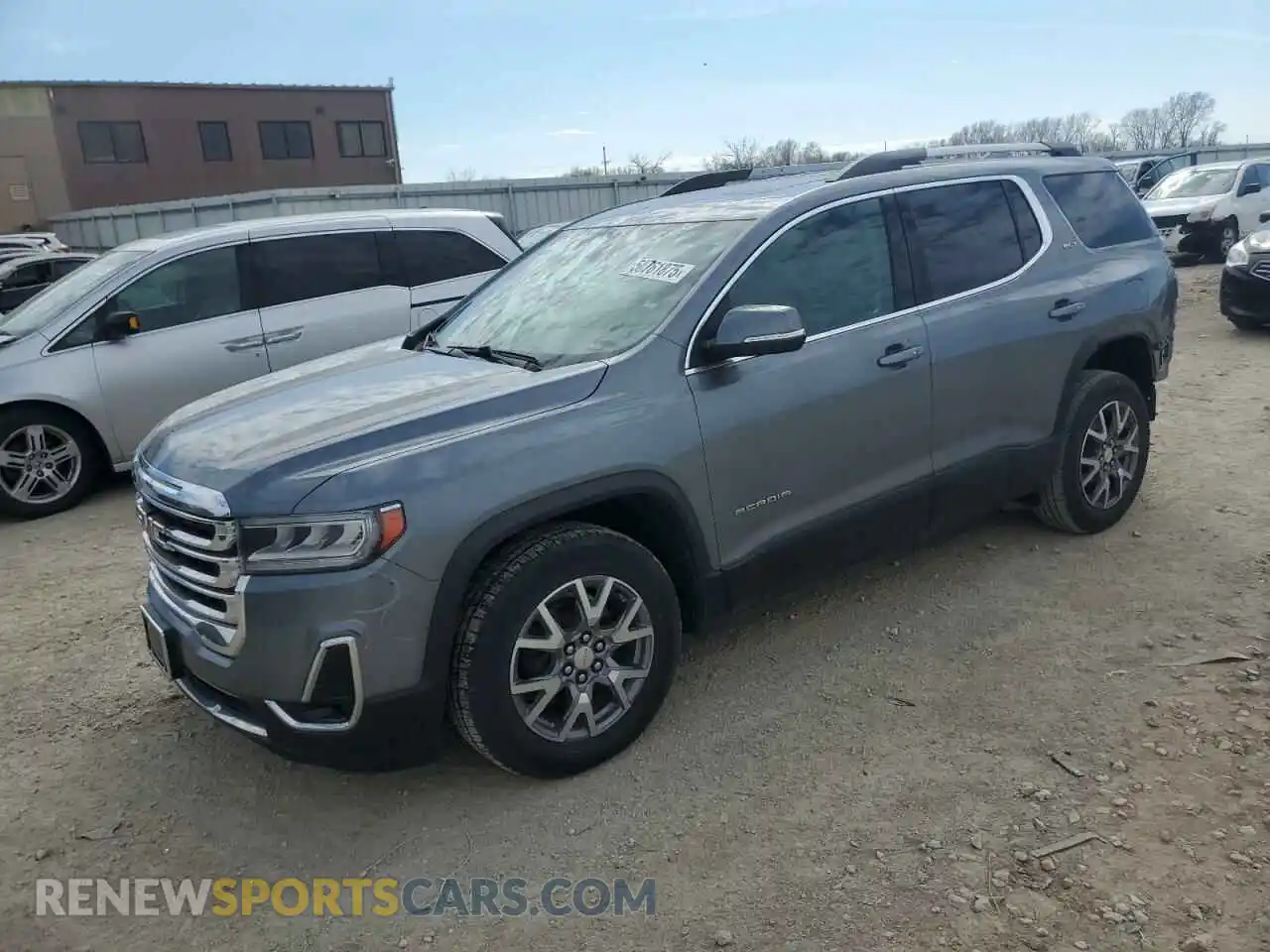 1 Photograph of a damaged car 1GKKNULS2LZ182156 GMC ACADIA 2020