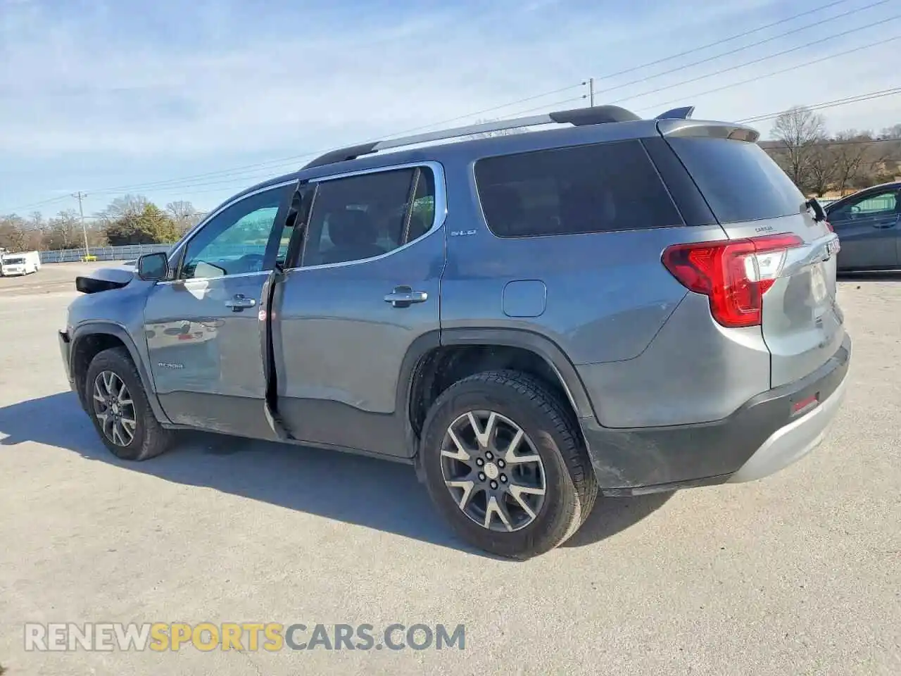 2 fotografías del automóvil dañado 1GKKNKLA0MZ154790 GMC ACADIA 2021
