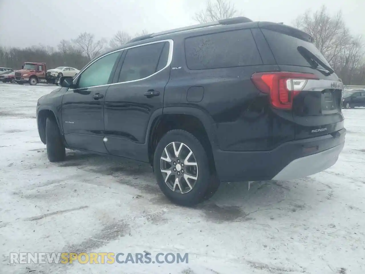 2 fotografías del automóvil dañado 1GKKNKLA0MZ156426 GMC ACADIA 2021