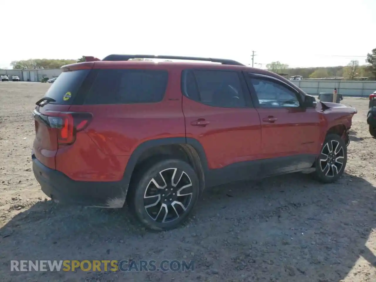 3 Photograph of a damaged car 1GKKNKLA0MZ177941 GMC ACADIA 2021