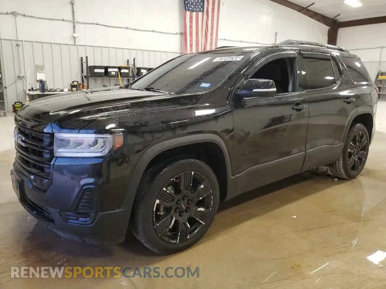 1 Photograph of a damaged car 1GKKNKLA0MZ195078 GMC ACADIA 2021