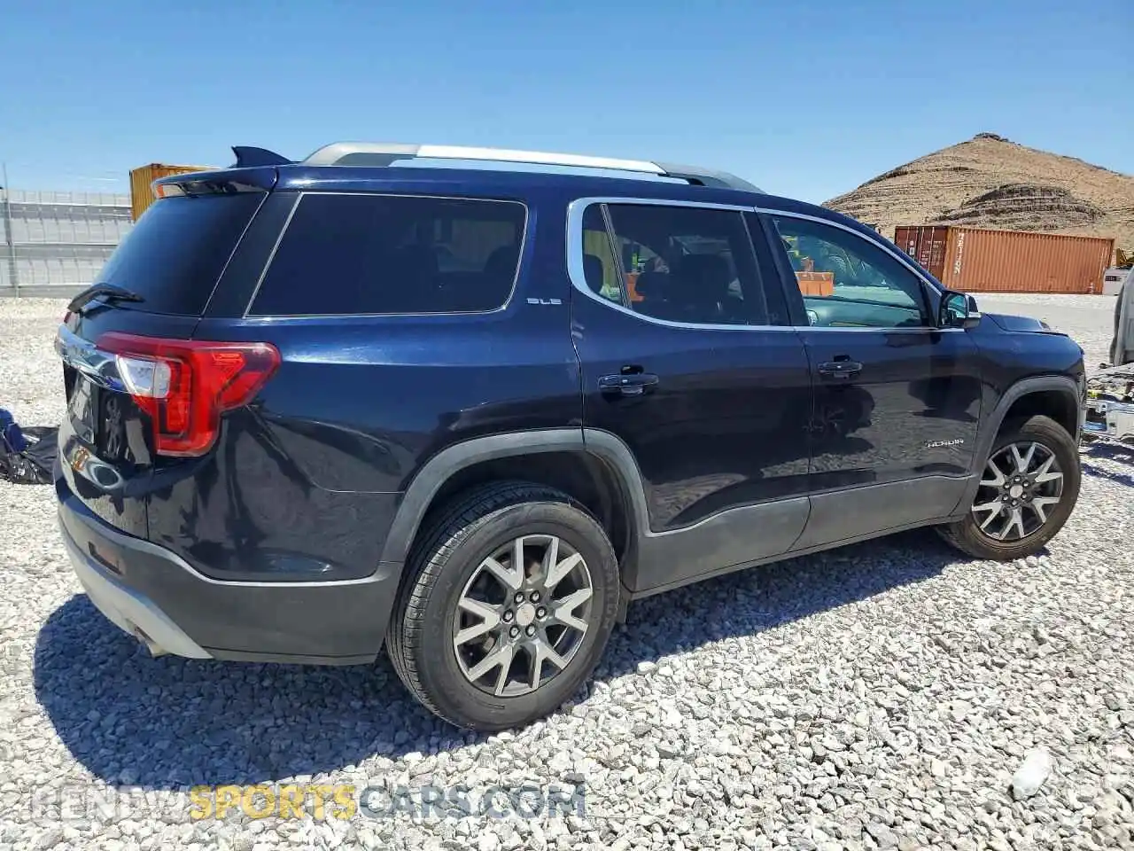3 fotografías del automóvil dañado 1GKKNKLA3MZ141659 GMC ACADIA 2021