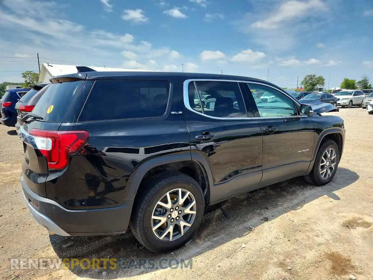 3 Photograph of a damaged car 1GKKNKLA4MZ207264 GMC ACADIA 2021