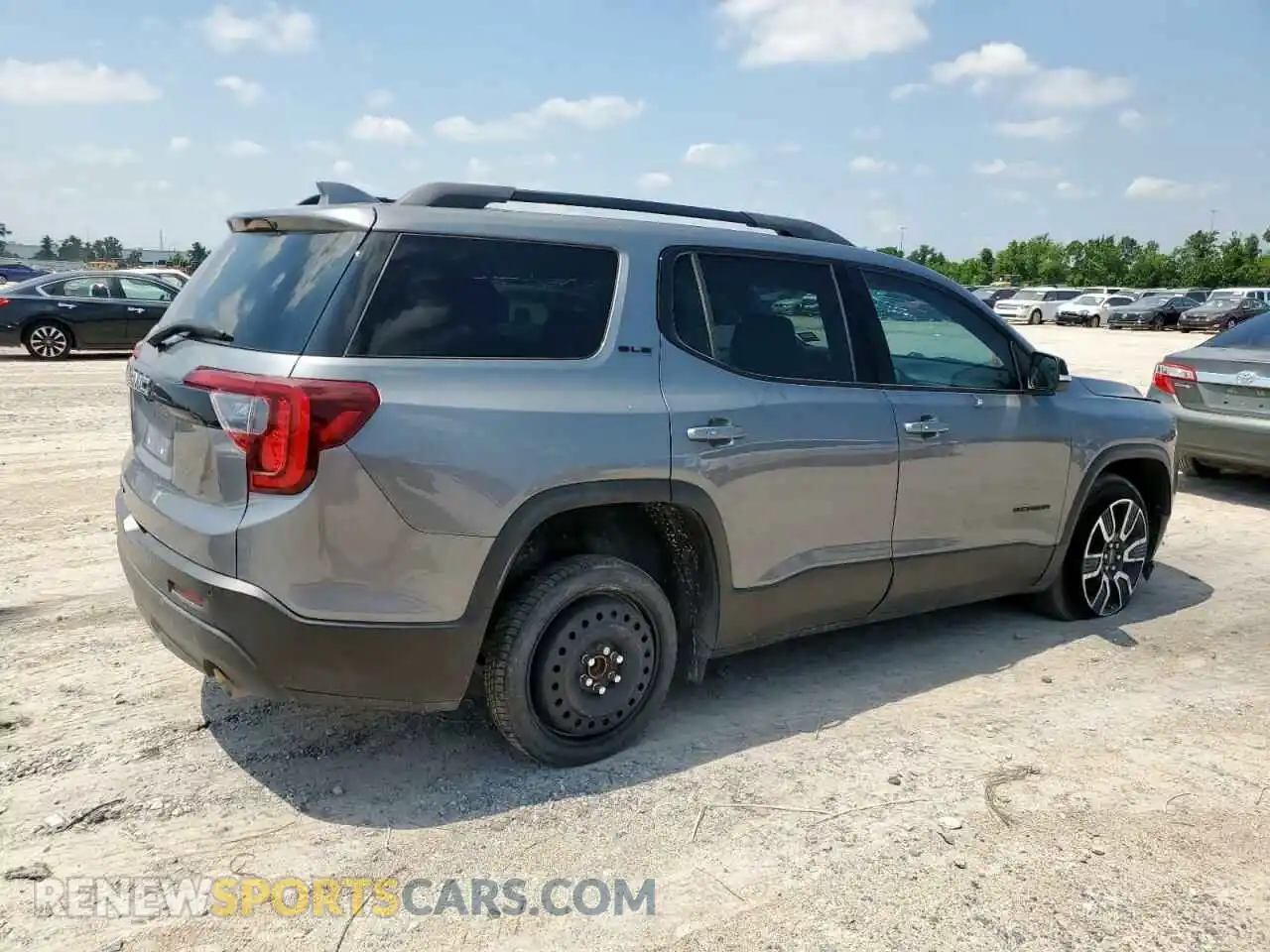 3 Photograph of a damaged car 1GKKNKLA5MZ156423 GMC ACADIA 2021