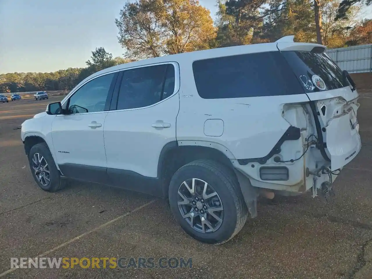2 Photograph of a damaged car 1GKKNKLA6MZ168645 GMC ACADIA 2021