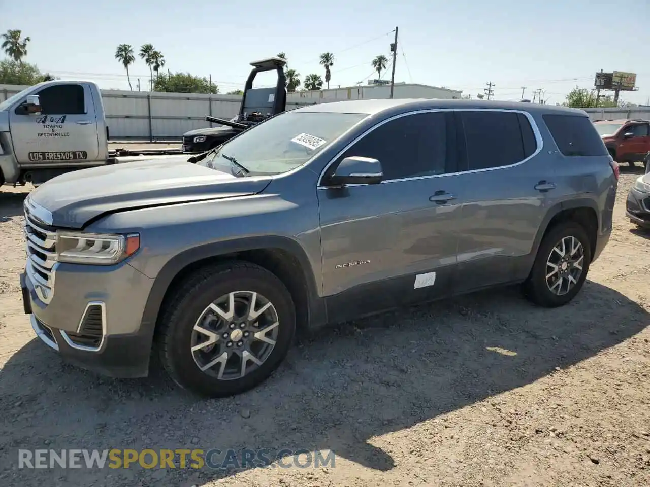 1 Photograph of a damaged car 1GKKNKLA6MZ176857 GMC ACADIA 2021