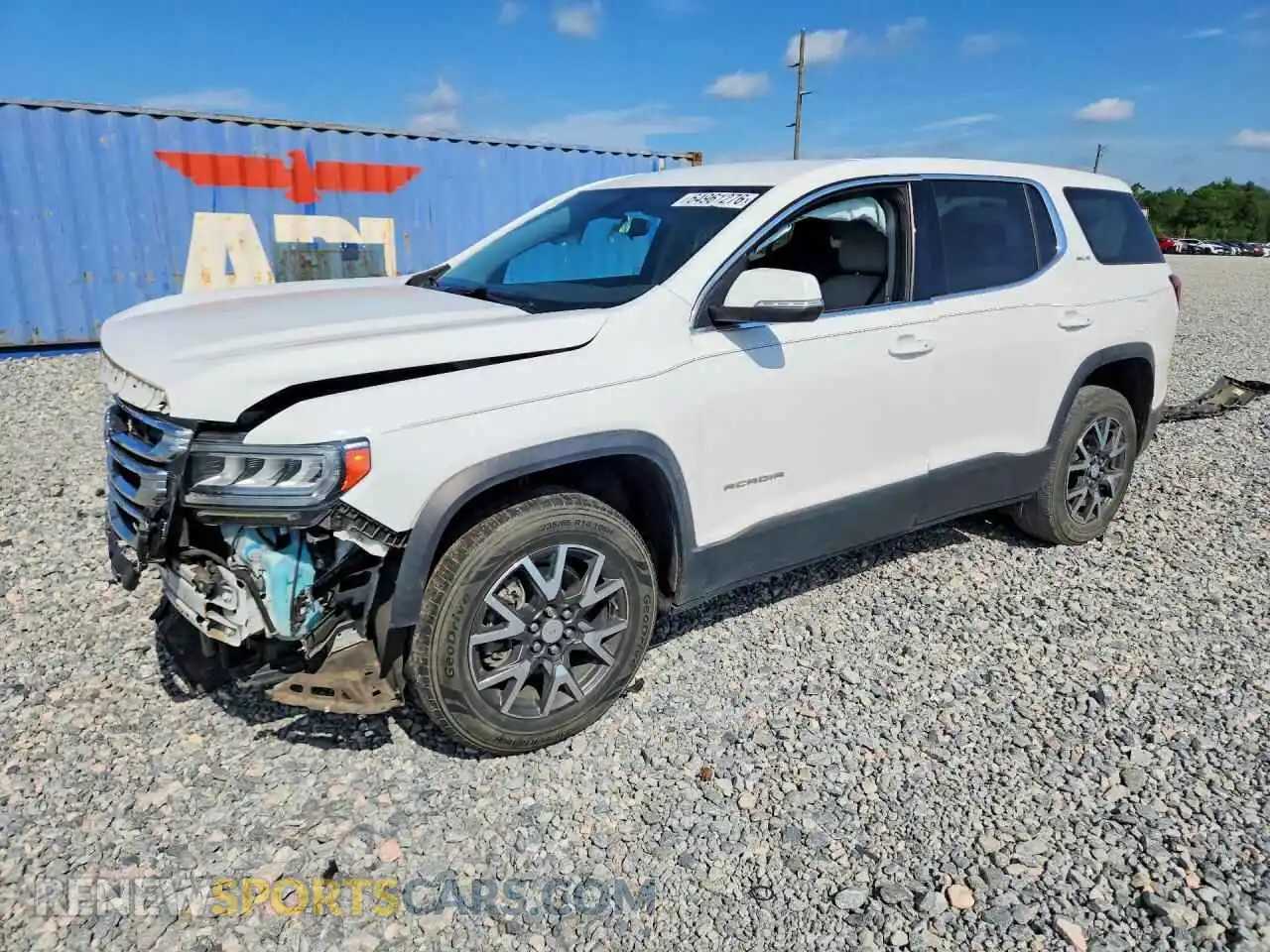 1 Фотография поврежденного автомобиля 1GKKNKLA7MZ173174 GMC ACADIA 2021