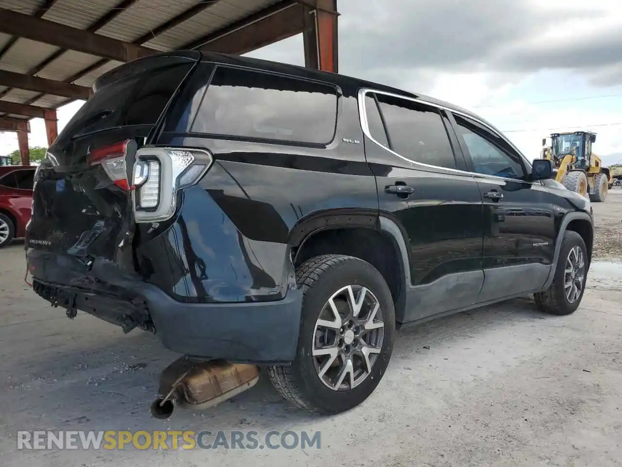 3 Photograph of a damaged car 1GKKNKLAXMZ159589 GMC ACADIA 2021