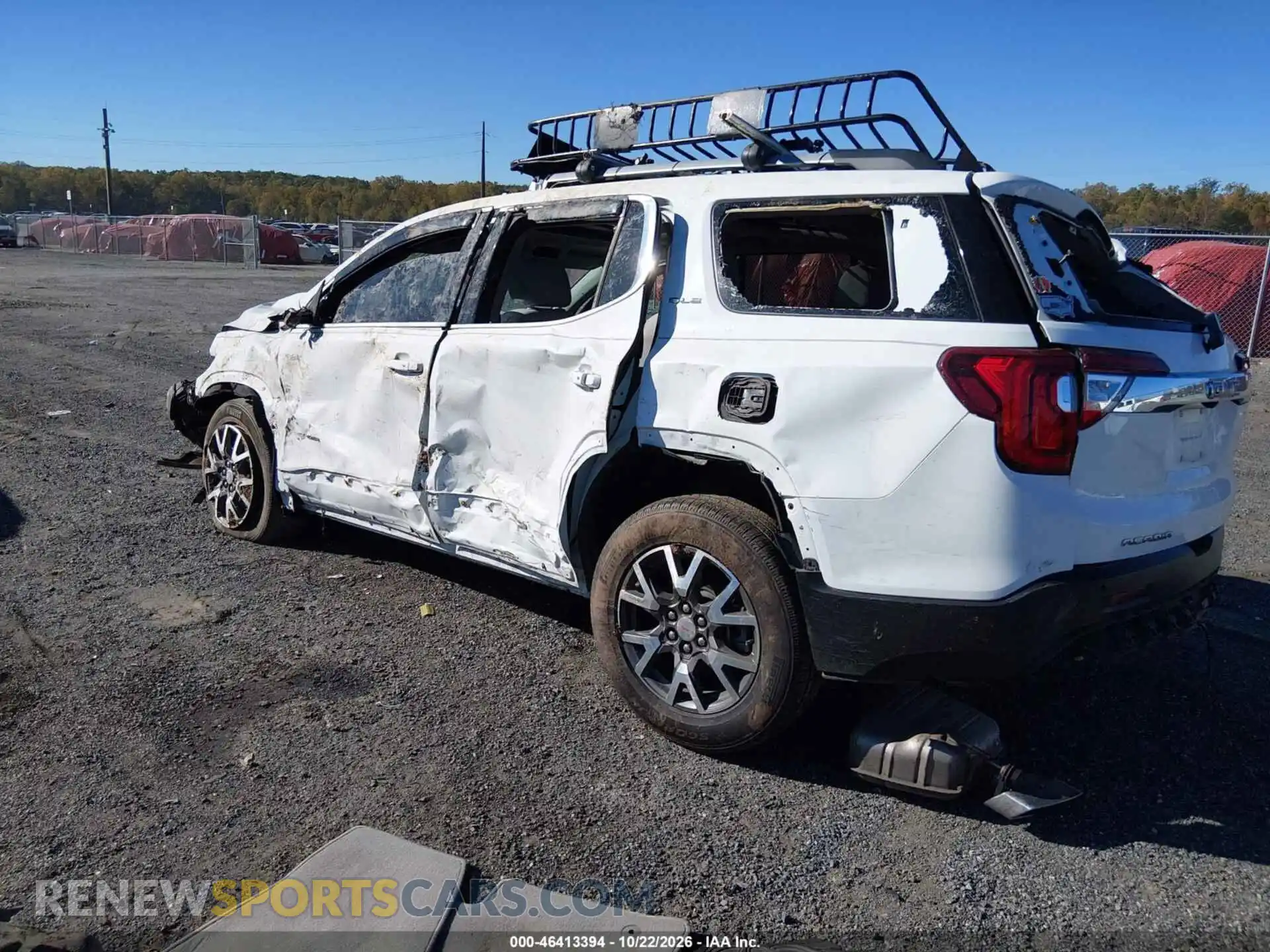 3 fotografías del automóvil dañado 1GKKNKLS0MZ110412 GMC ACADIA 2021