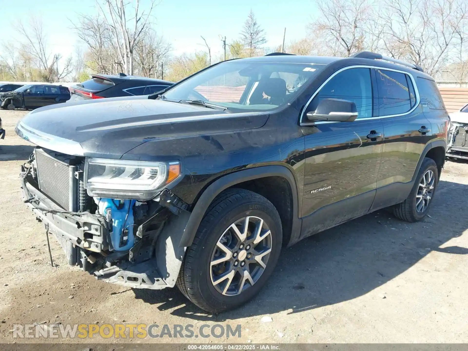 2 Photograph of a damaged car 1GKKNKLS2MZ189050 GMC ACADIA 2021
