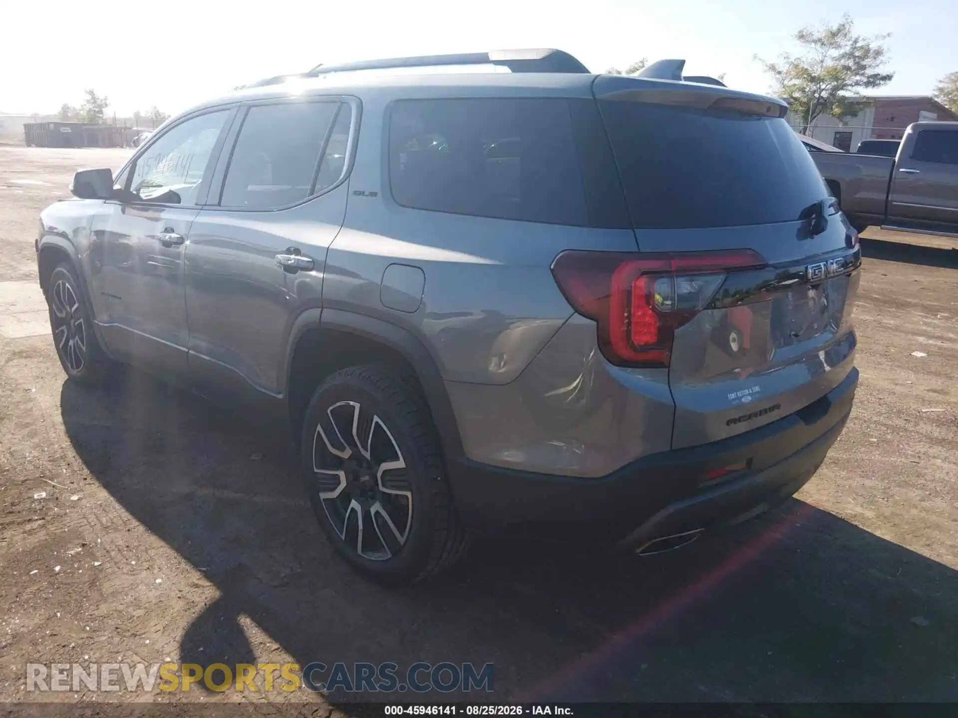 3 Photograph of a damaged car 1GKKNKLS2MZ194636 GMC ACADIA 2021