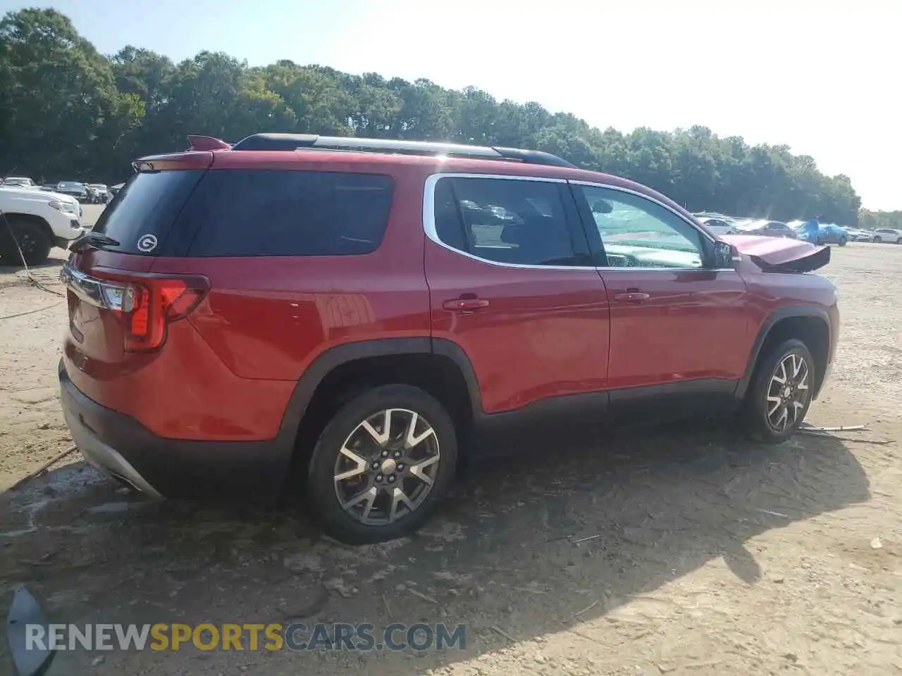 3 Photograph of a damaged car 1GKKNKLS3MZ126166 GMC ACADIA 2021