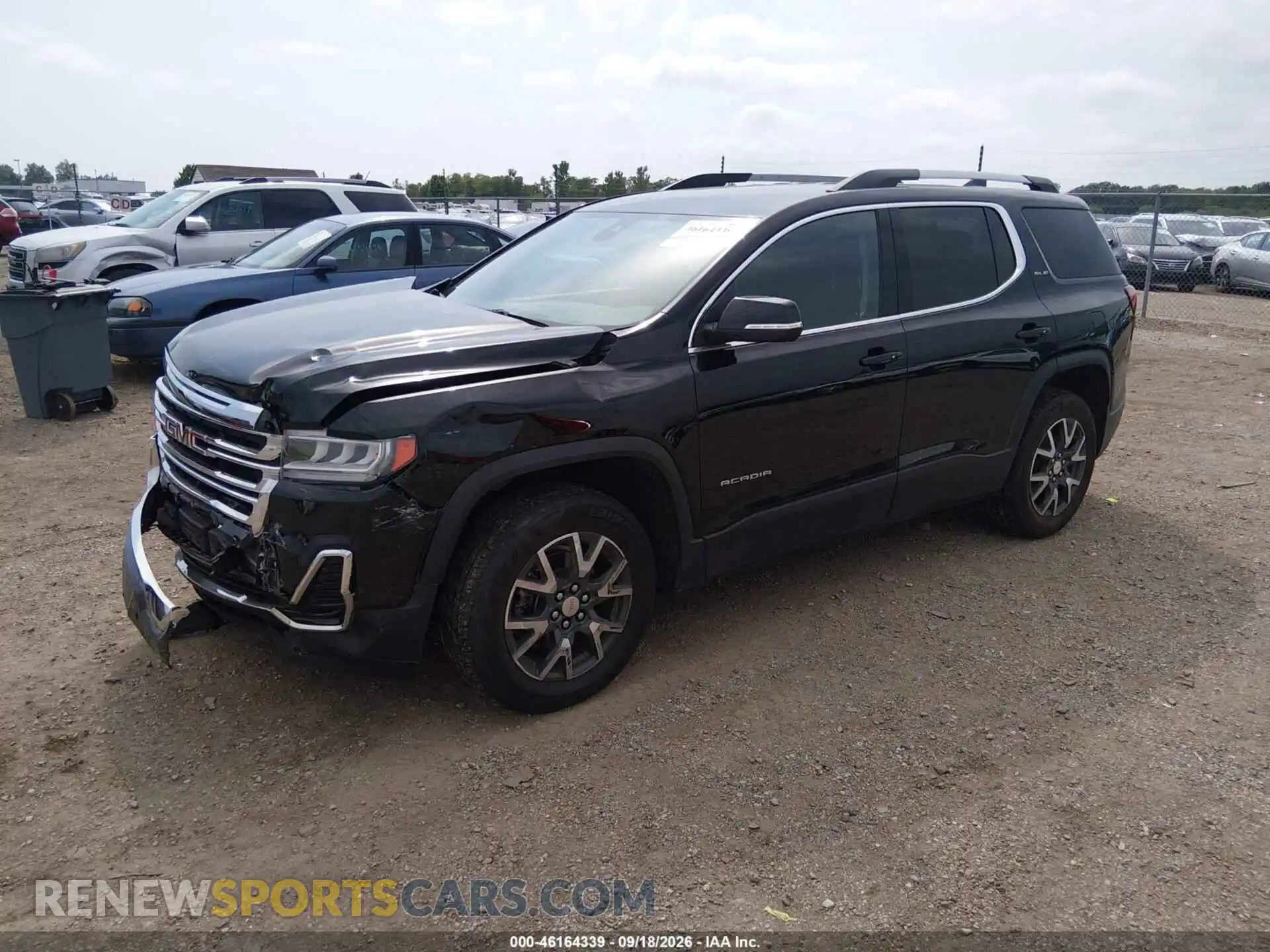 2 fotografías del automóvil dañado 1GKKNKLS6MZ169786 GMC ACADIA 2021
