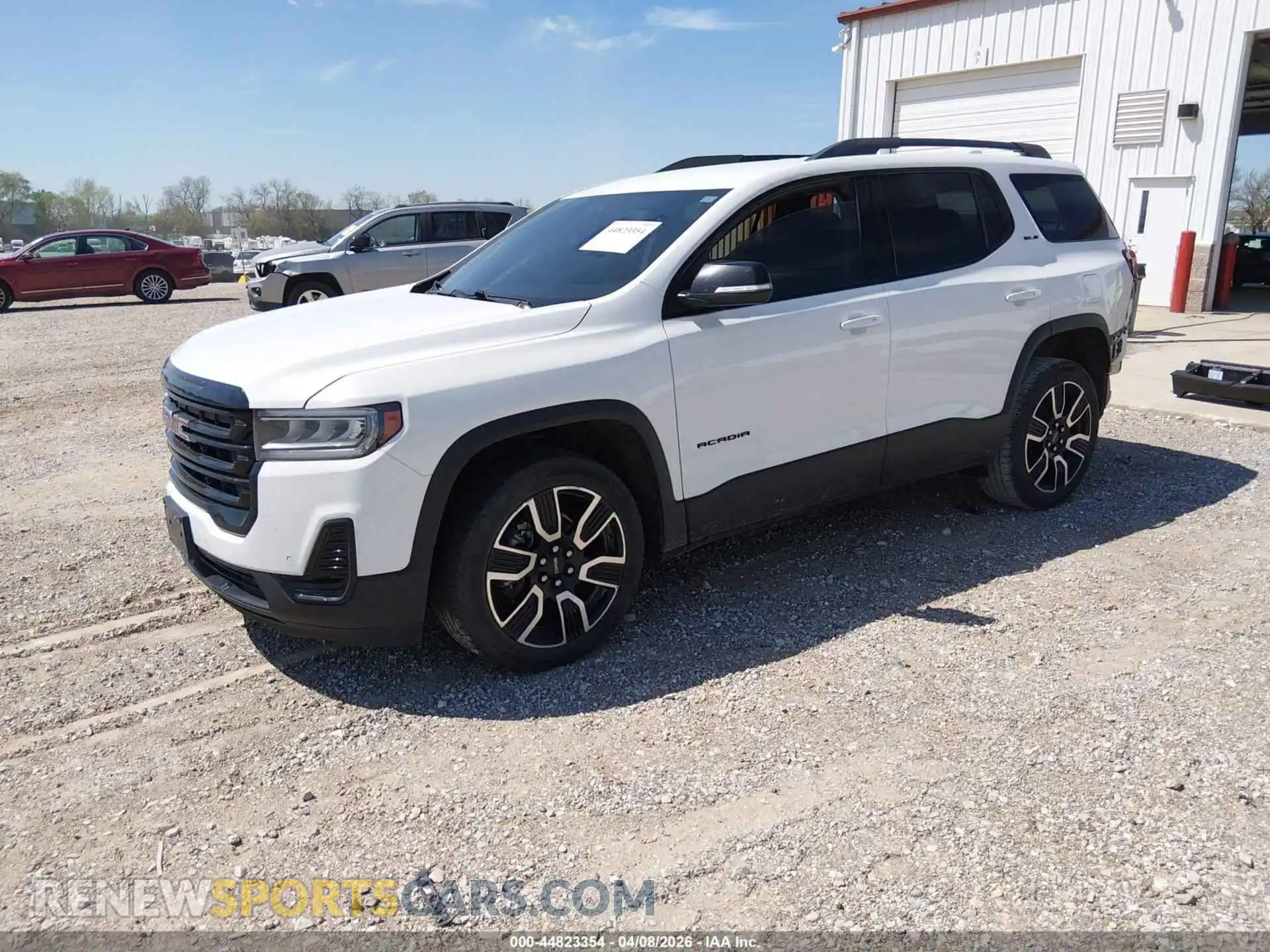 2 Photograph of a damaged car 1GKKNKLS6MZ192162 GMC ACADIA 2021
