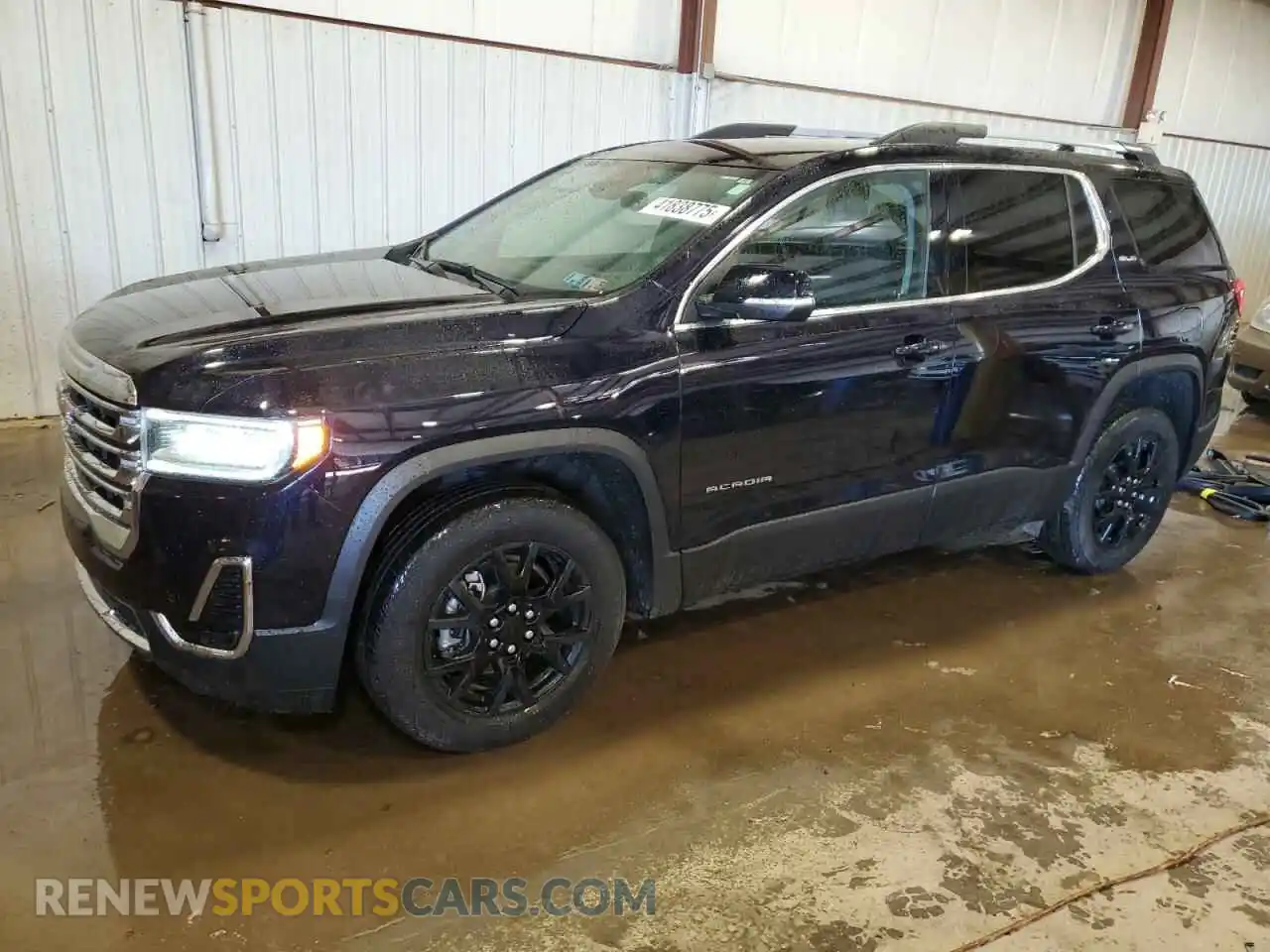 1 Photograph of a damaged car 1GKKNKLS6MZ212815 GMC ACADIA 2021