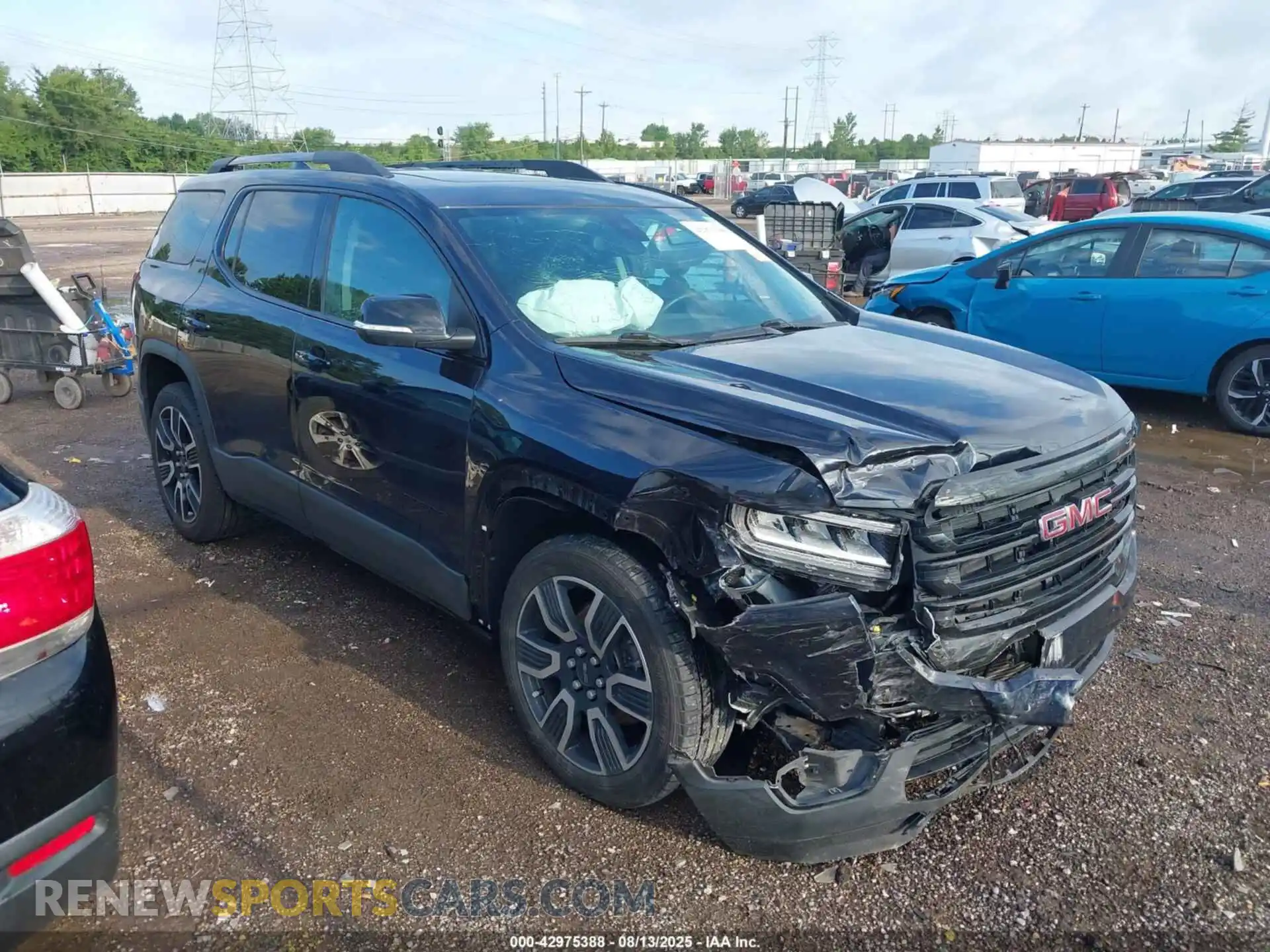 1 fotografías del automóvil dañado 1GKKNKLS7MZ209793 GMC ACADIA 2021