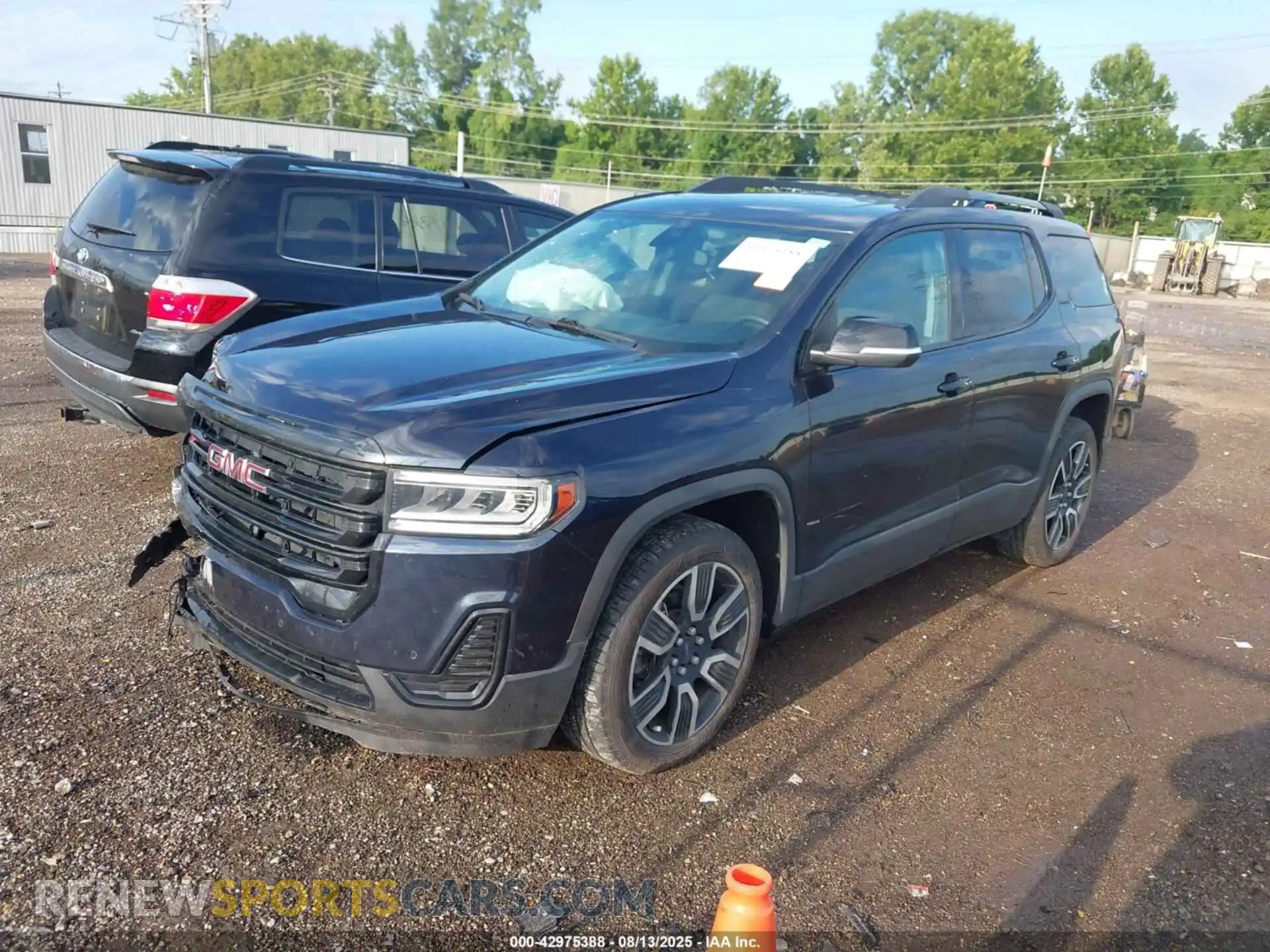 2 fotografías del automóvil dañado 1GKKNKLS7MZ209793 GMC ACADIA 2021
