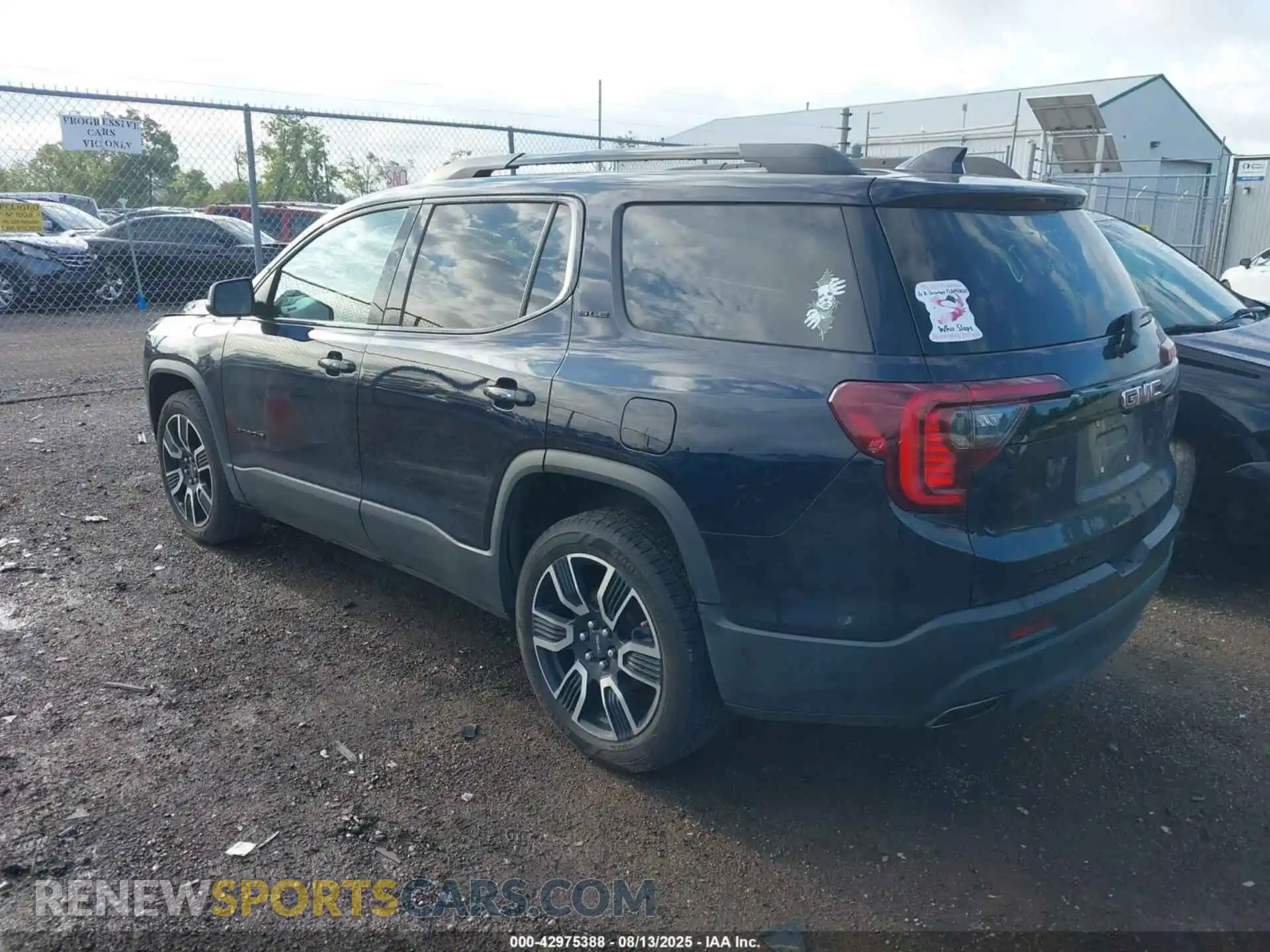 3 fotografías del automóvil dañado 1GKKNKLS7MZ209793 GMC ACADIA 2021