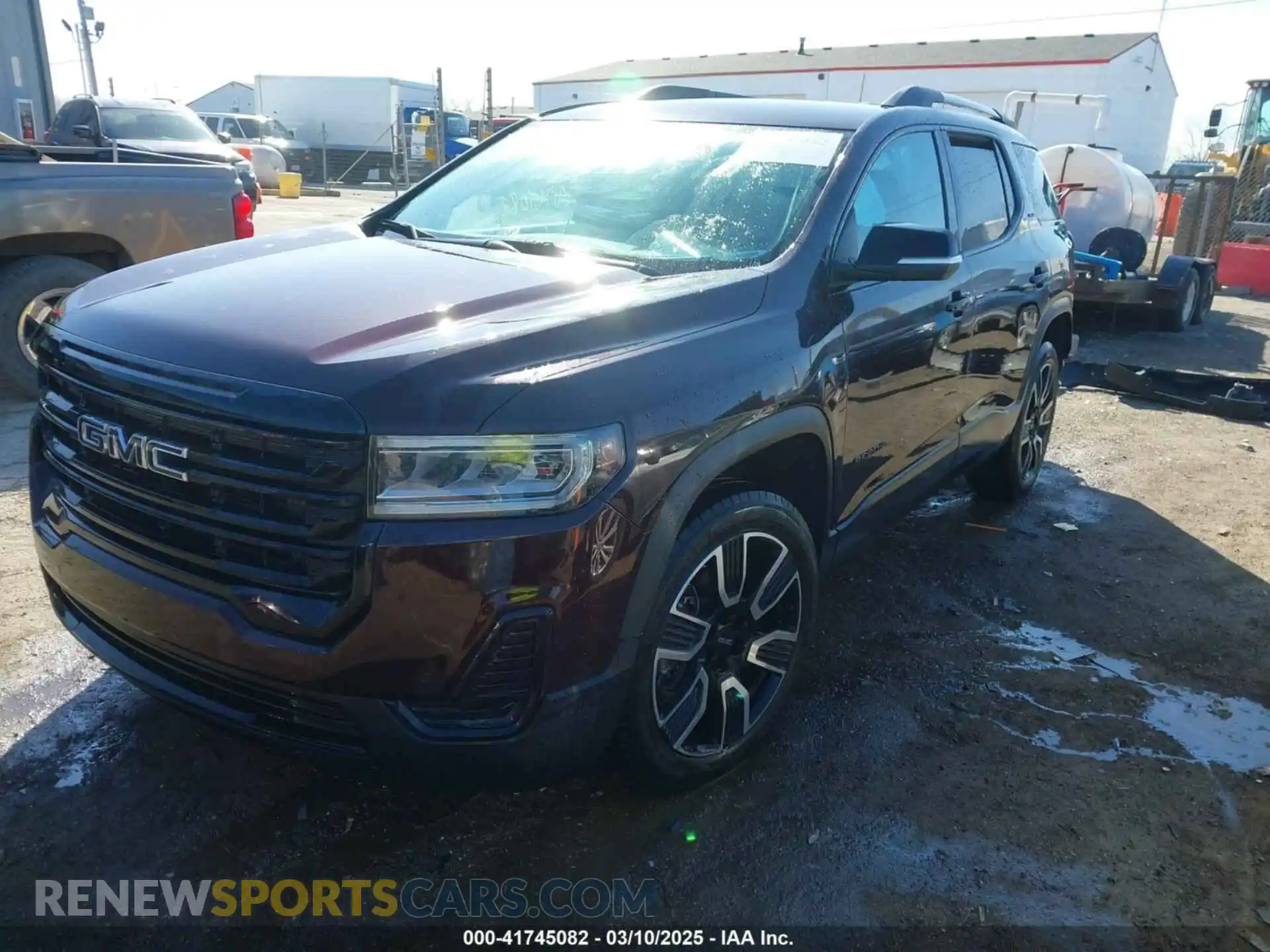 2 Photograph of a damaged car 1GKKNKLS8MZ174908 GMC ACADIA 2021