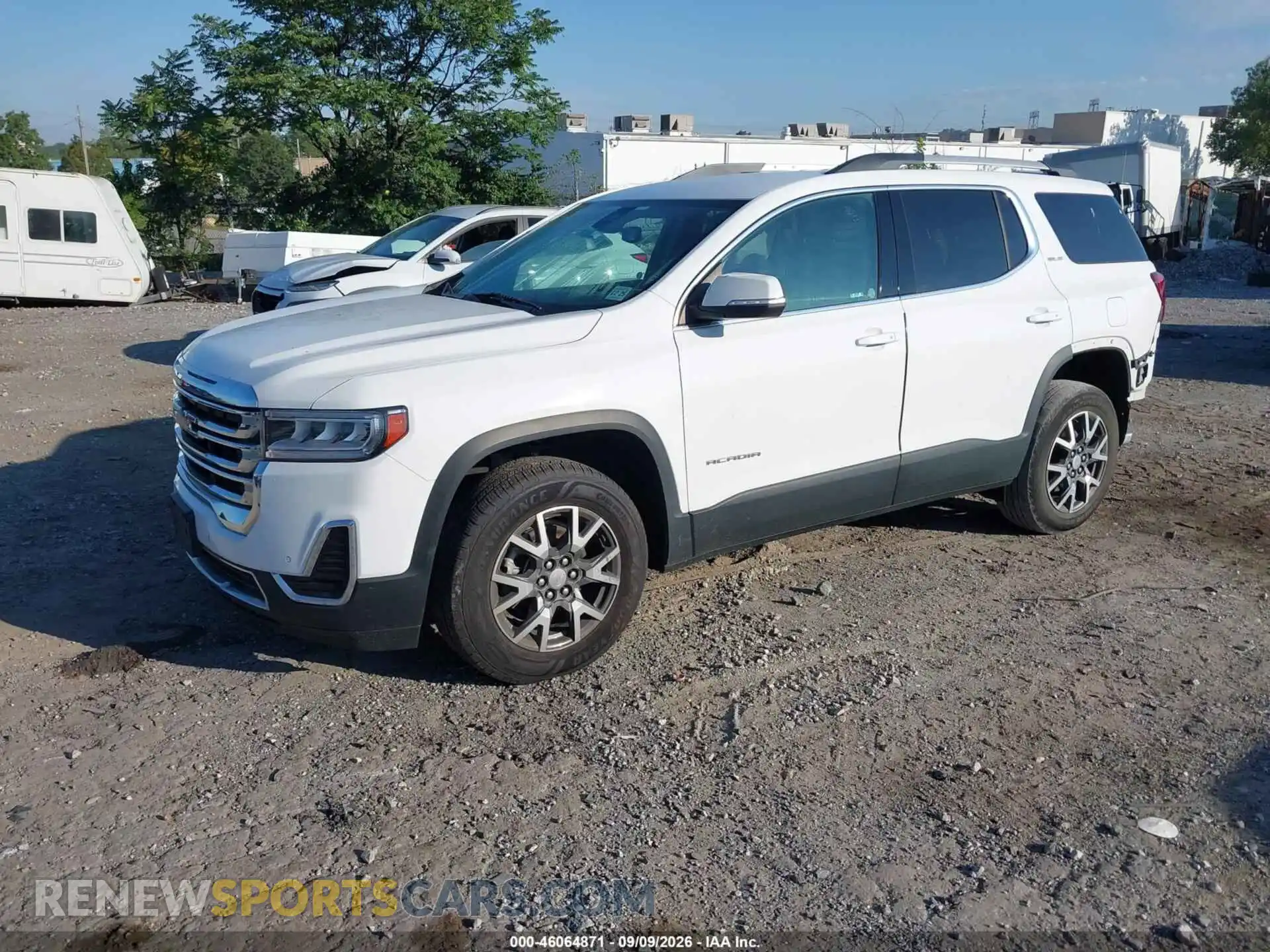 2 Photograph of a damaged car 1GKKNKLS9MZ112384 GMC ACADIA 2021