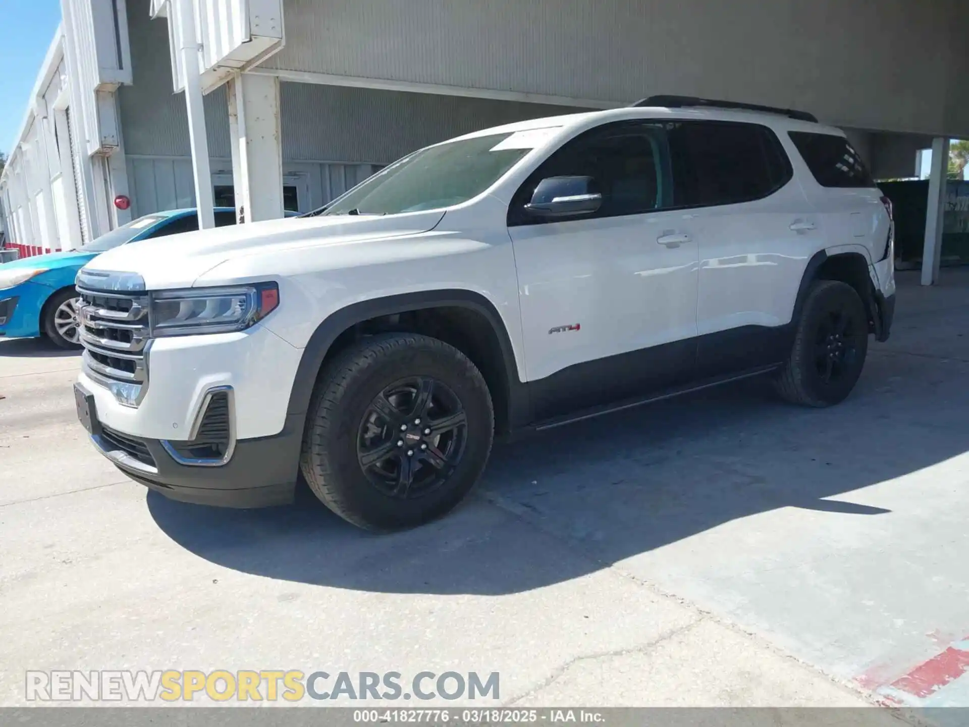 2 Photograph of a damaged car 1GKKNLLS0MZ102445 GMC ACADIA 2021