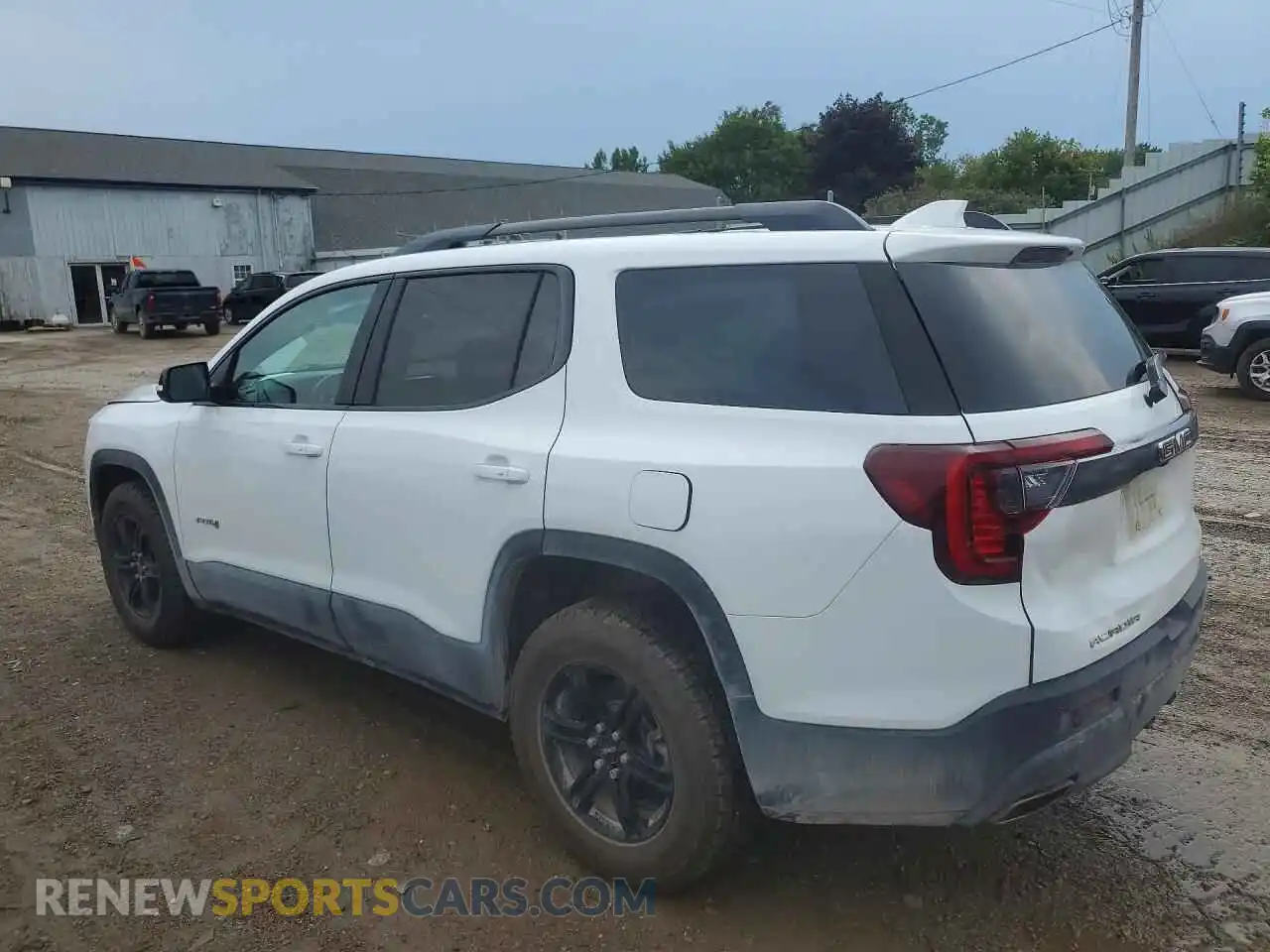 2 Photograph of a damaged car 1GKKNLLS0MZ205994 GMC ACADIA 2021