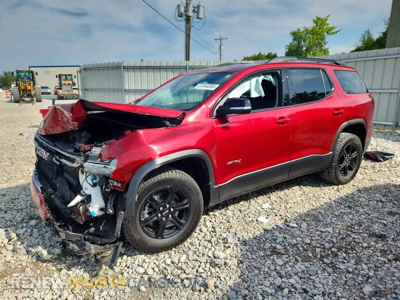 1 Фотография поврежденного автомобиля 1GKKNLLS2MZ202143 GMC ACADIA 2021