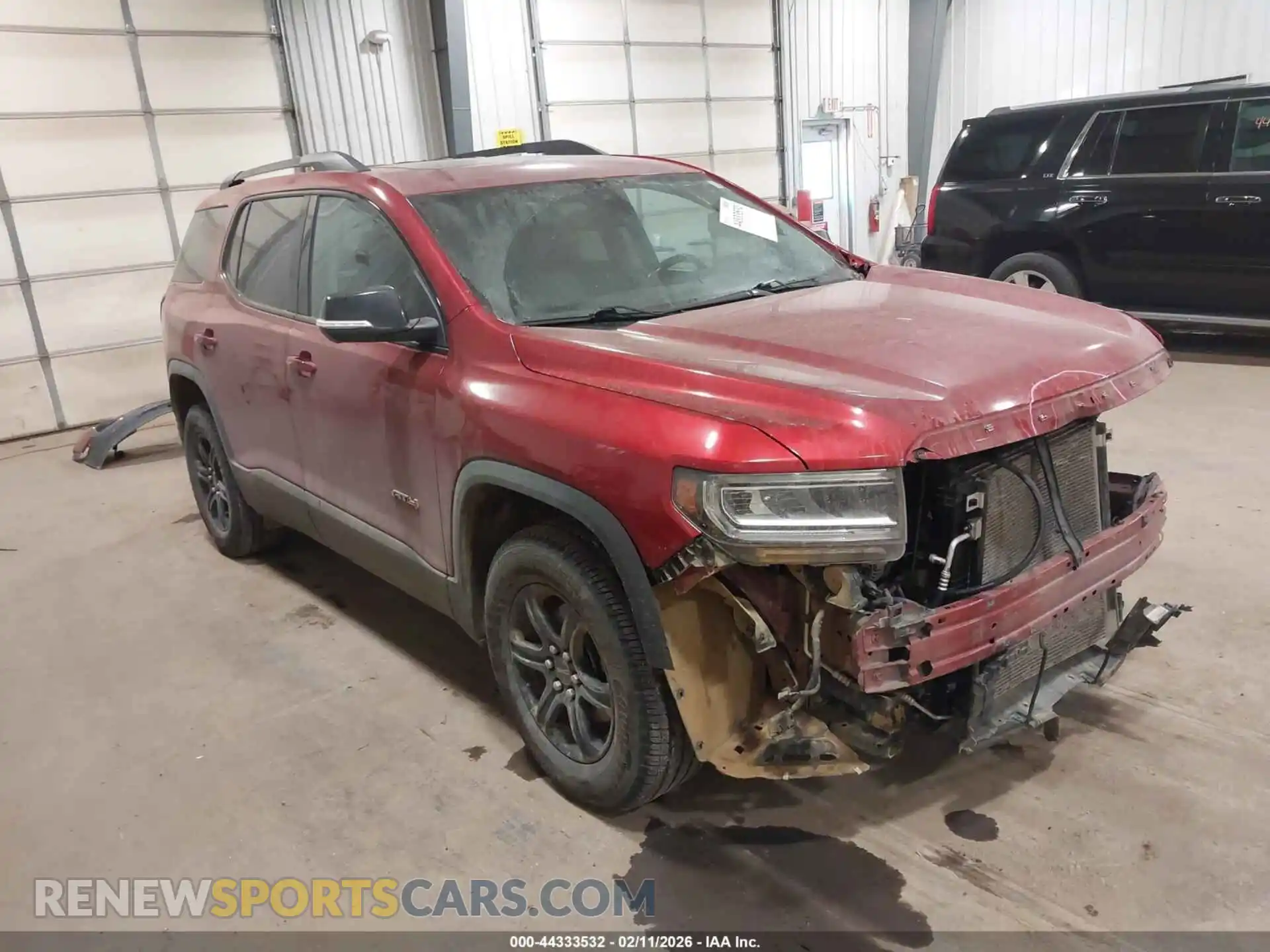 1 Photograph of a damaged car 1GKKNLLS2MZ231576 GMC ACADIA 2021