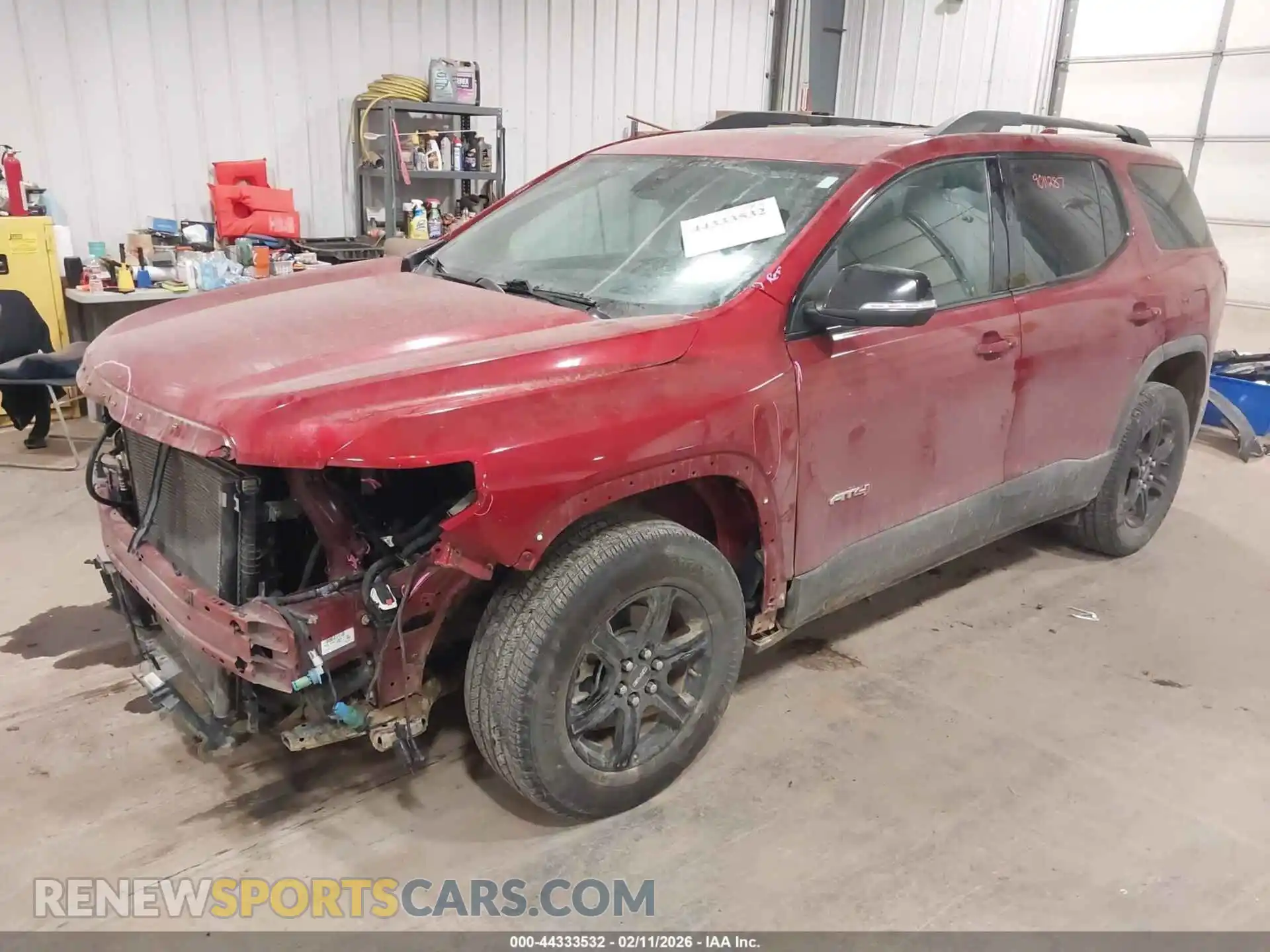 2 Photograph of a damaged car 1GKKNLLS2MZ231576 GMC ACADIA 2021