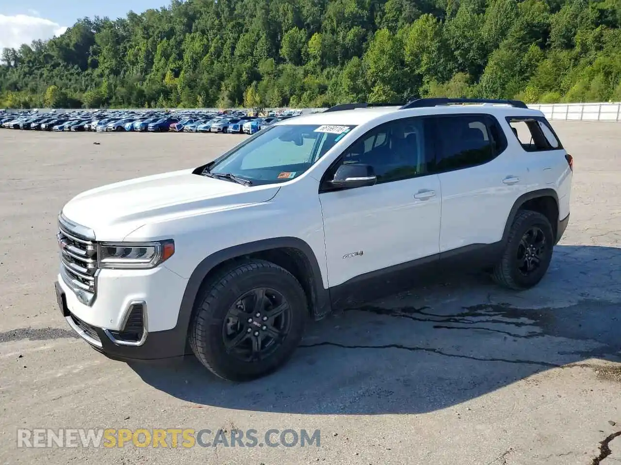 1 Photograph of a damaged car 1GKKNLLS3MZ134774 GMC ACADIA 2021