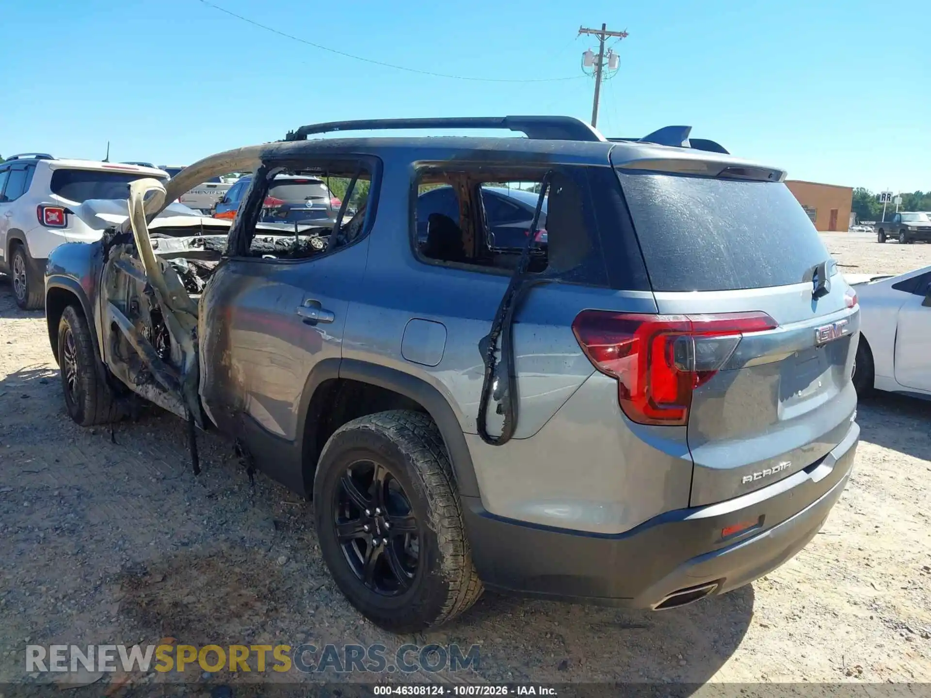 3 Photograph of a damaged car 1GKKNLLS3MZ203883 GMC ACADIA 2021