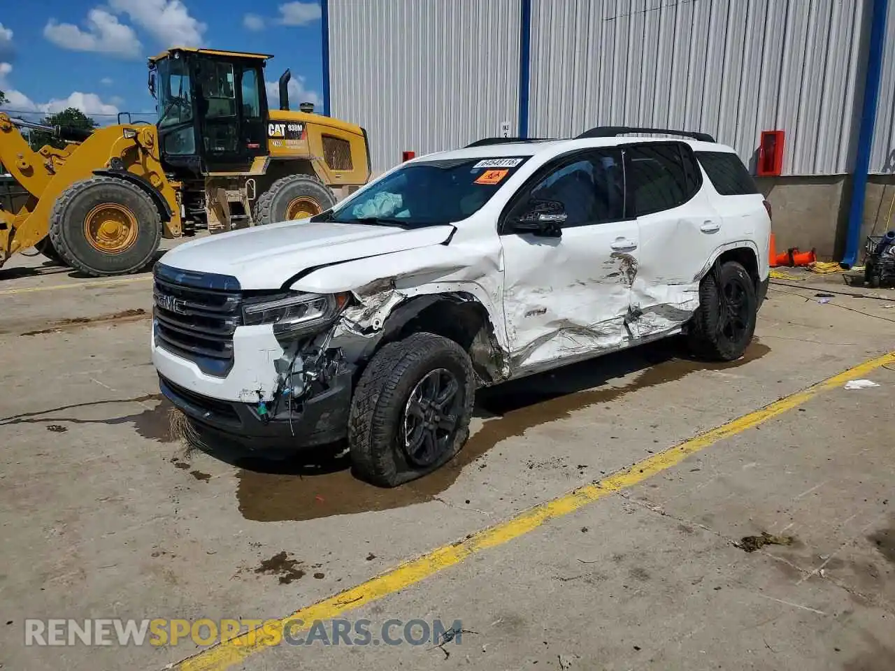 1 Photograph of a damaged car 1GKKNLLS4MZ117157 GMC ACADIA 2021