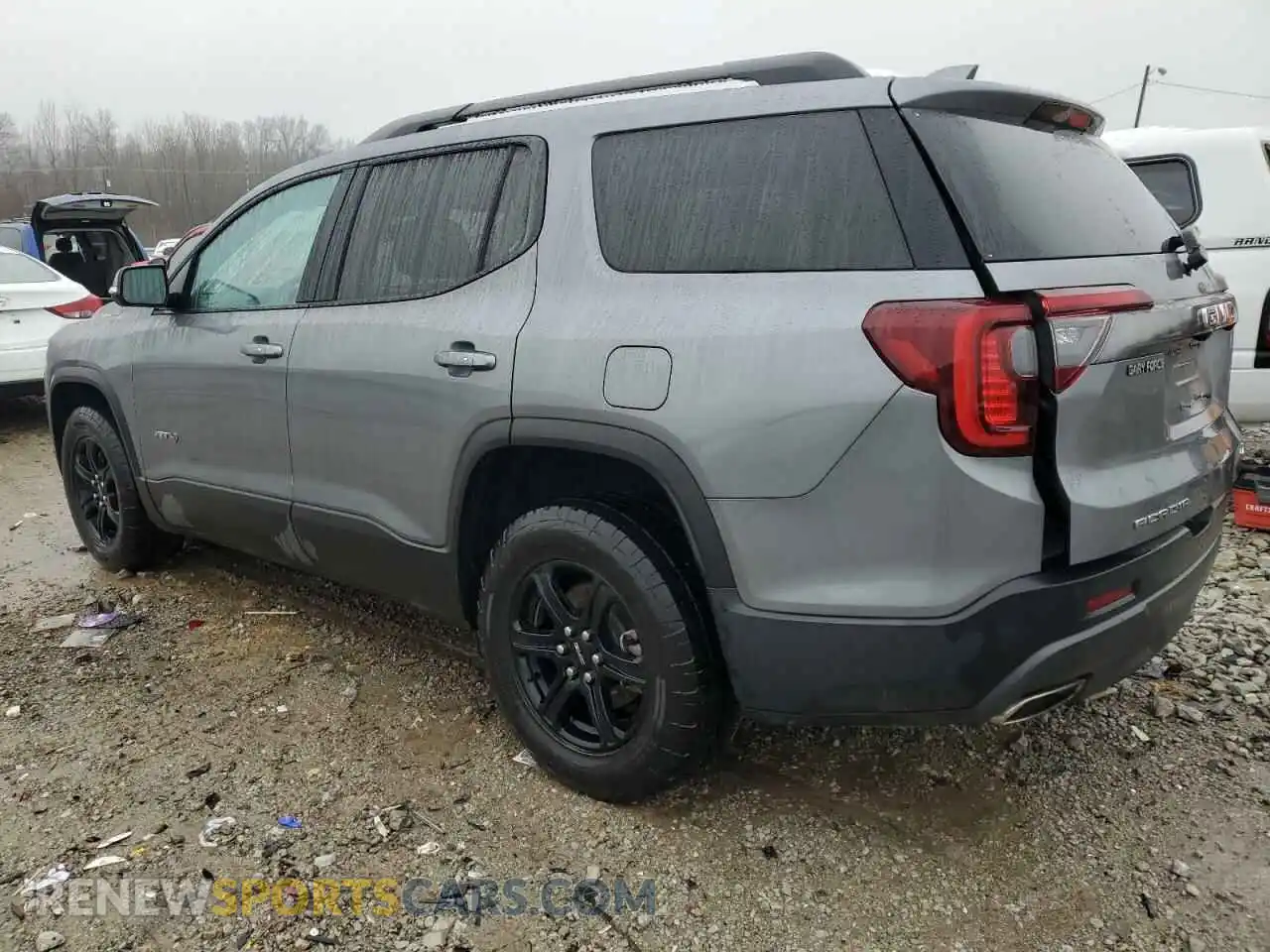 2 Photograph of a damaged car 1GKKNLLS4MZ168271 GMC ACADIA 2021
