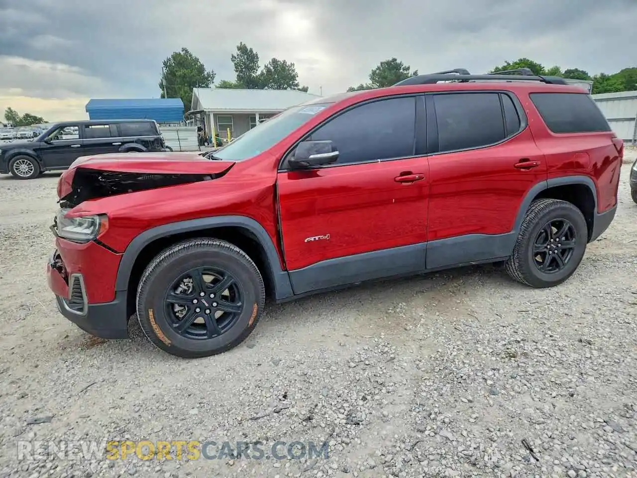 1 Photograph of a damaged car 1GKKNLLS5MZ126661 GMC ACADIA 2021
